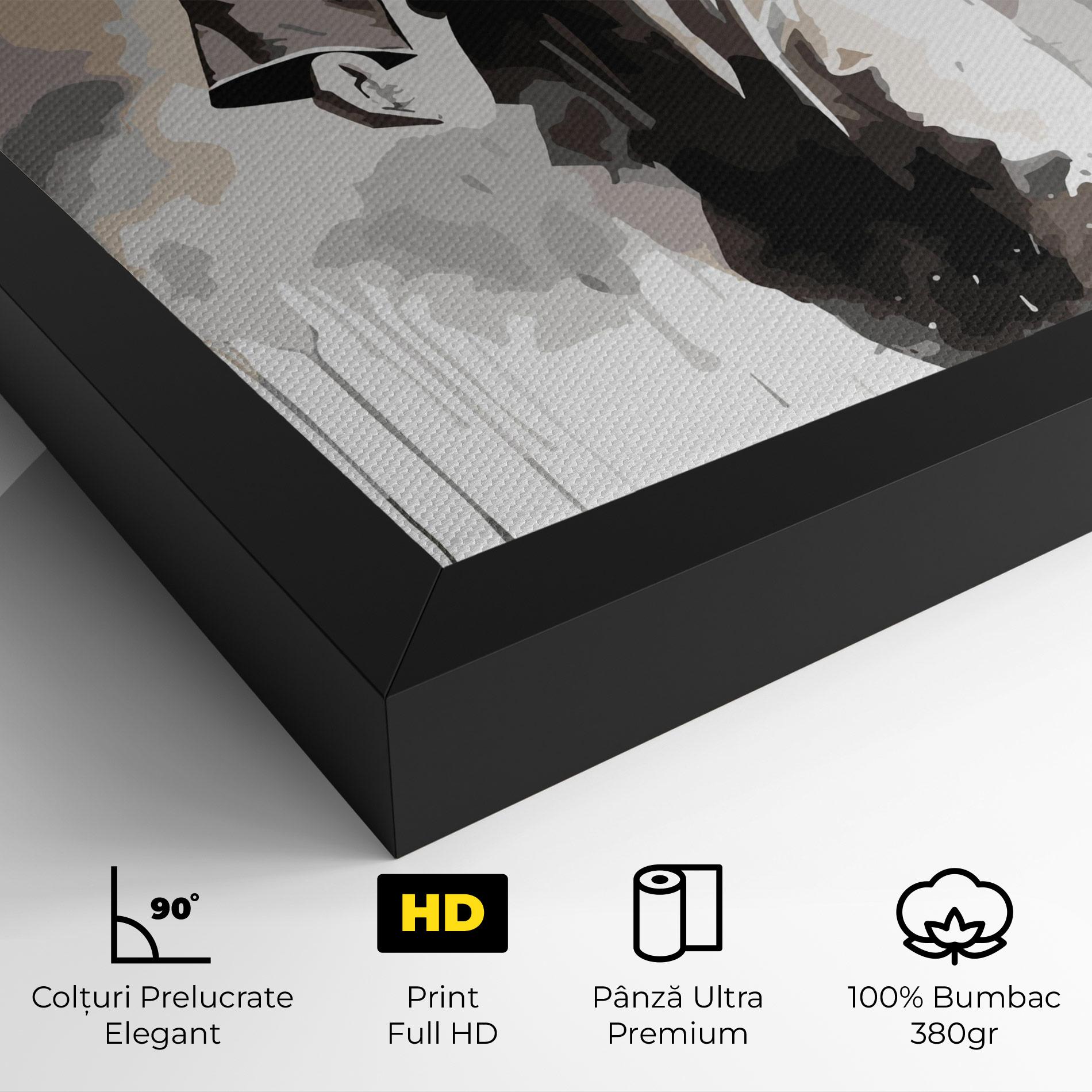 Tablou Canvas Watercolor Jesus mockup 4