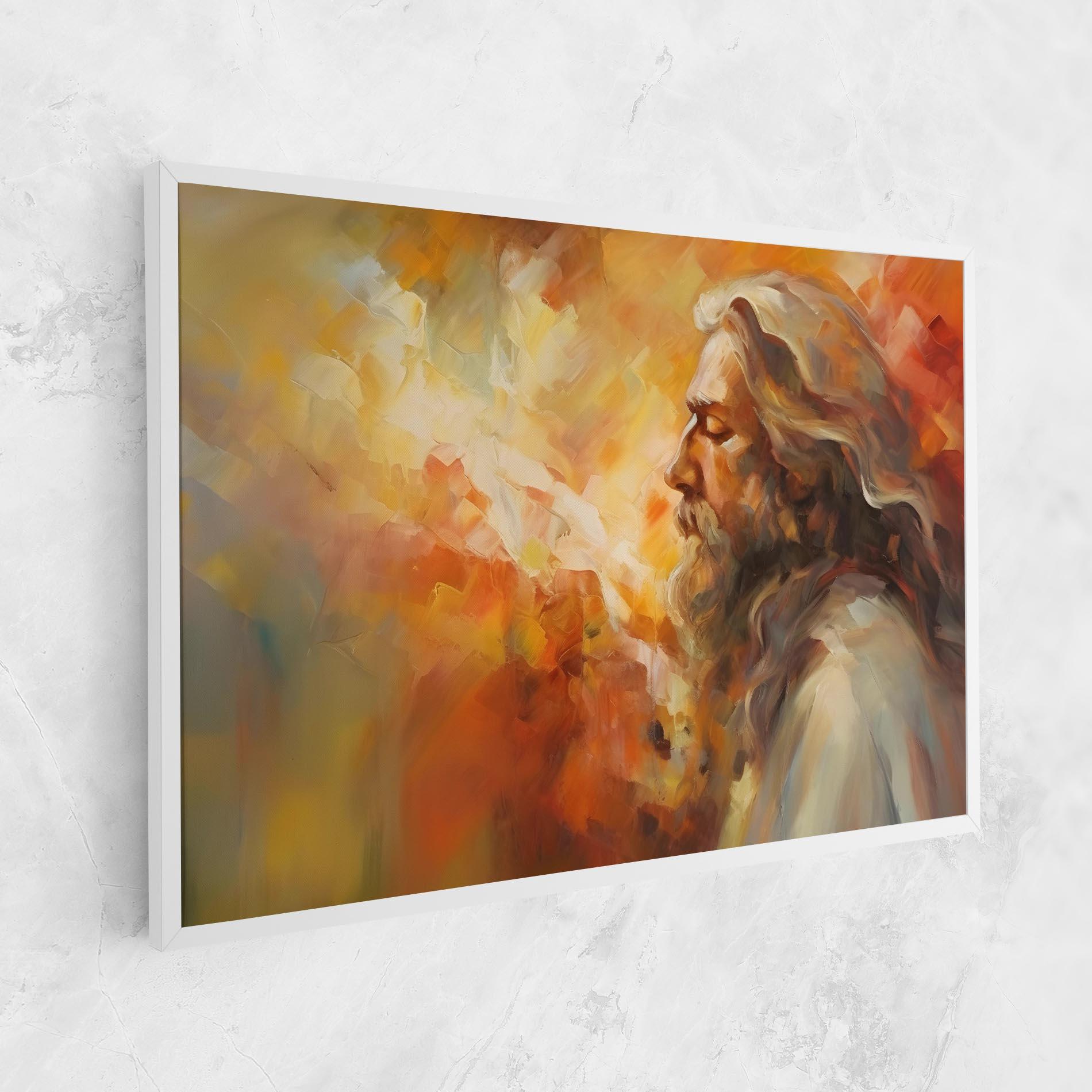 Tablou Canvas Christ Oil Painting mockup 1