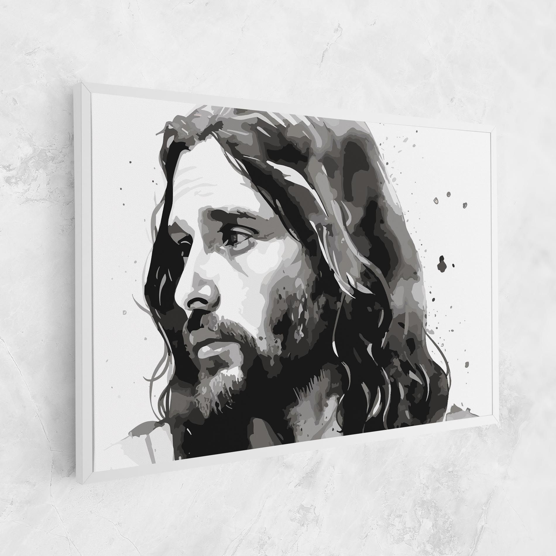 Jesus Watercolor mockup 1