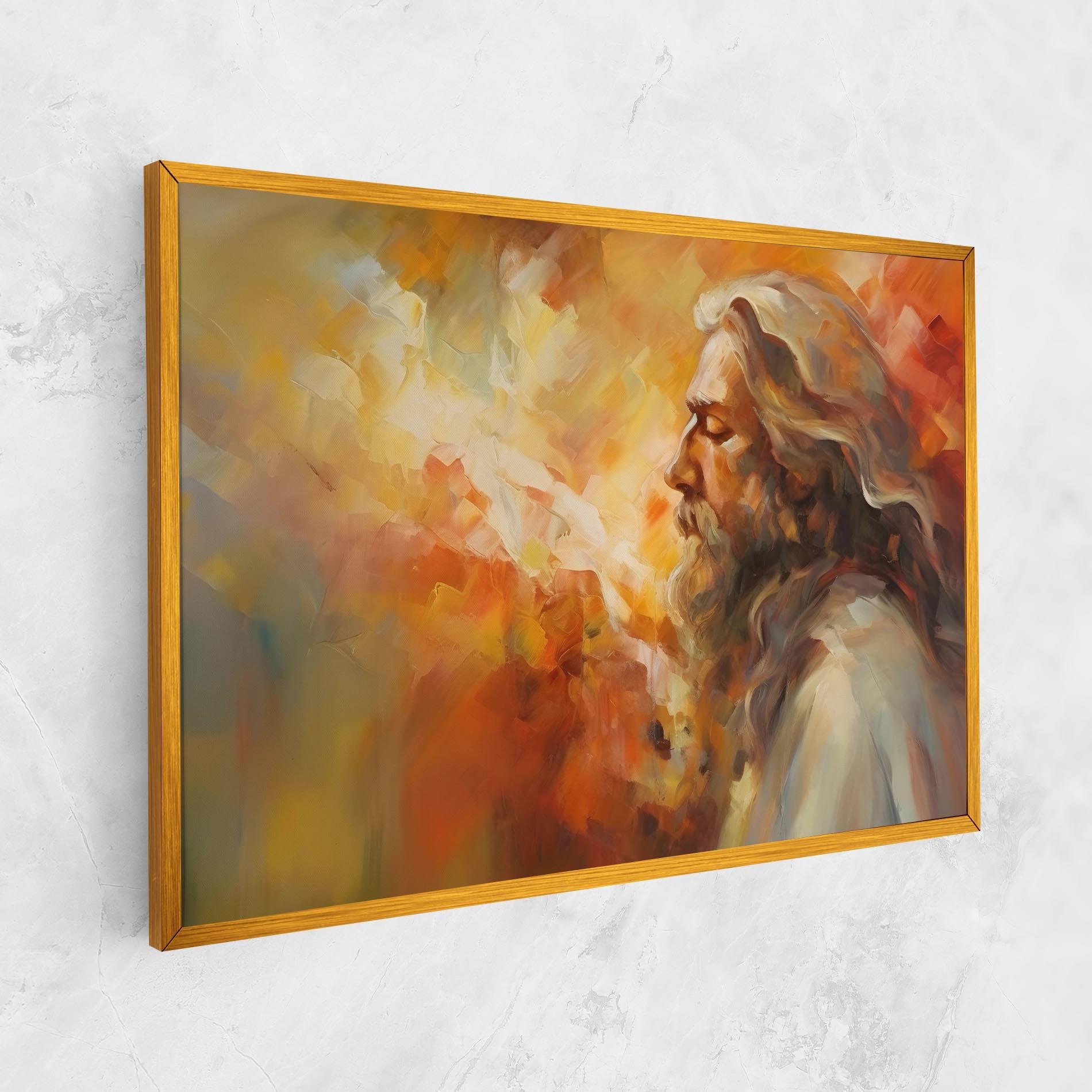 Tablou Canvas Christ Oil Painting mockup 1