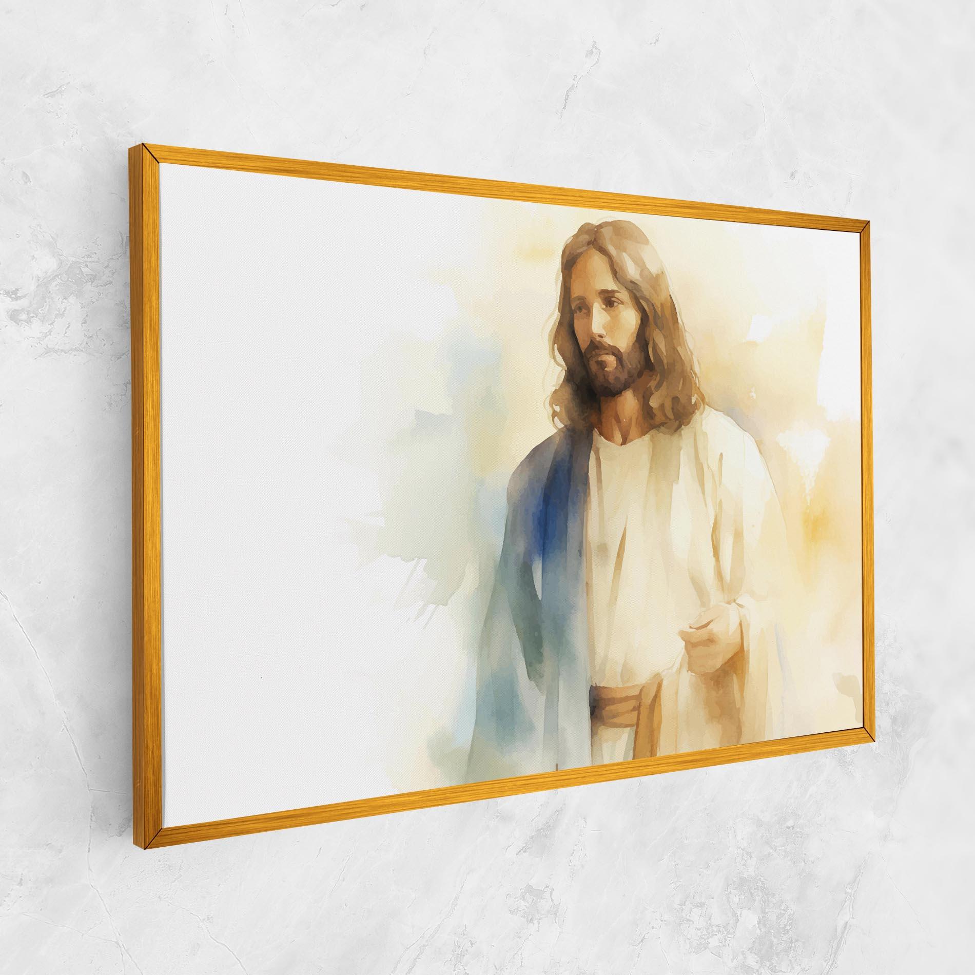 Tablou Canvas Jesus Light Art mockup 1