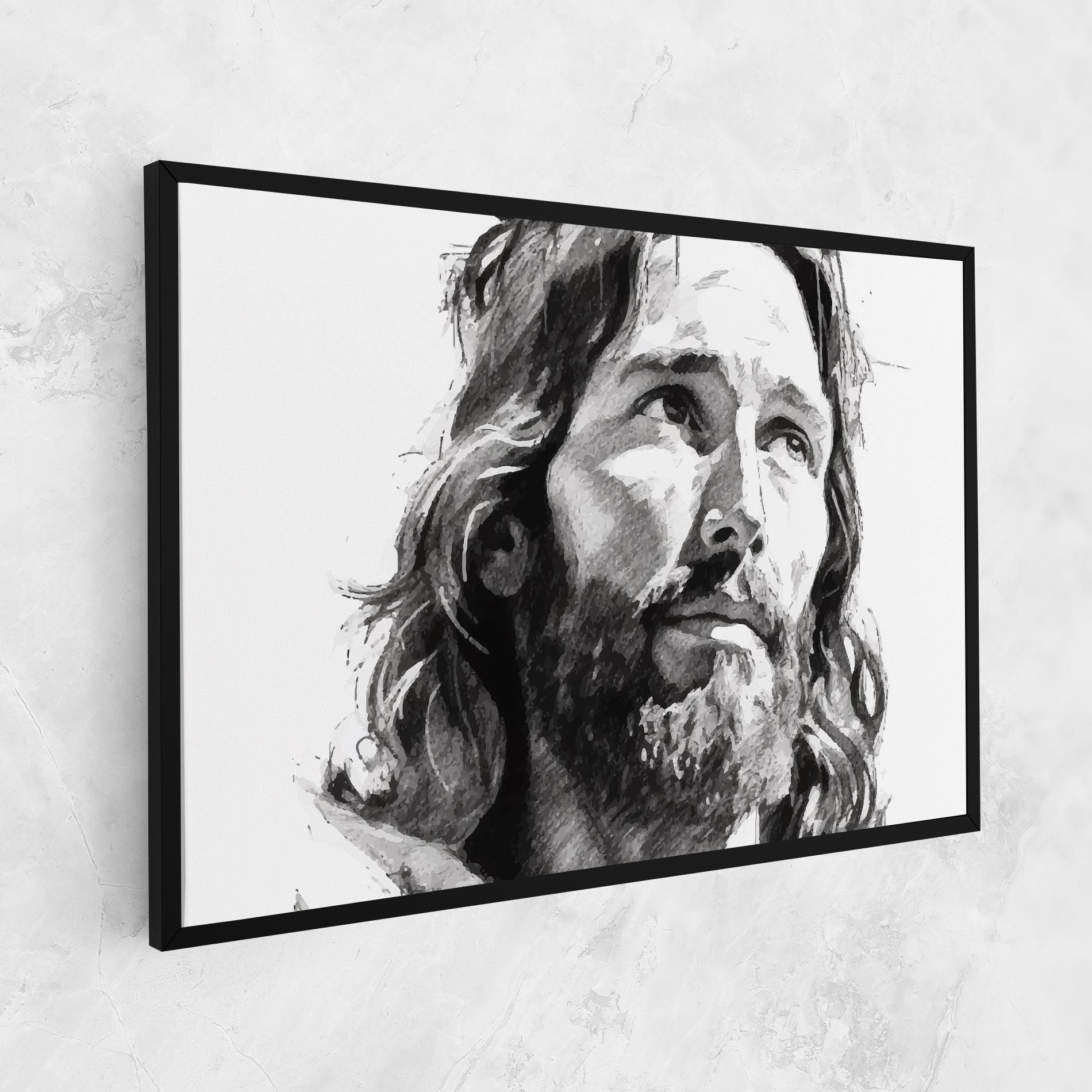 Jesus Drawing mockup 1