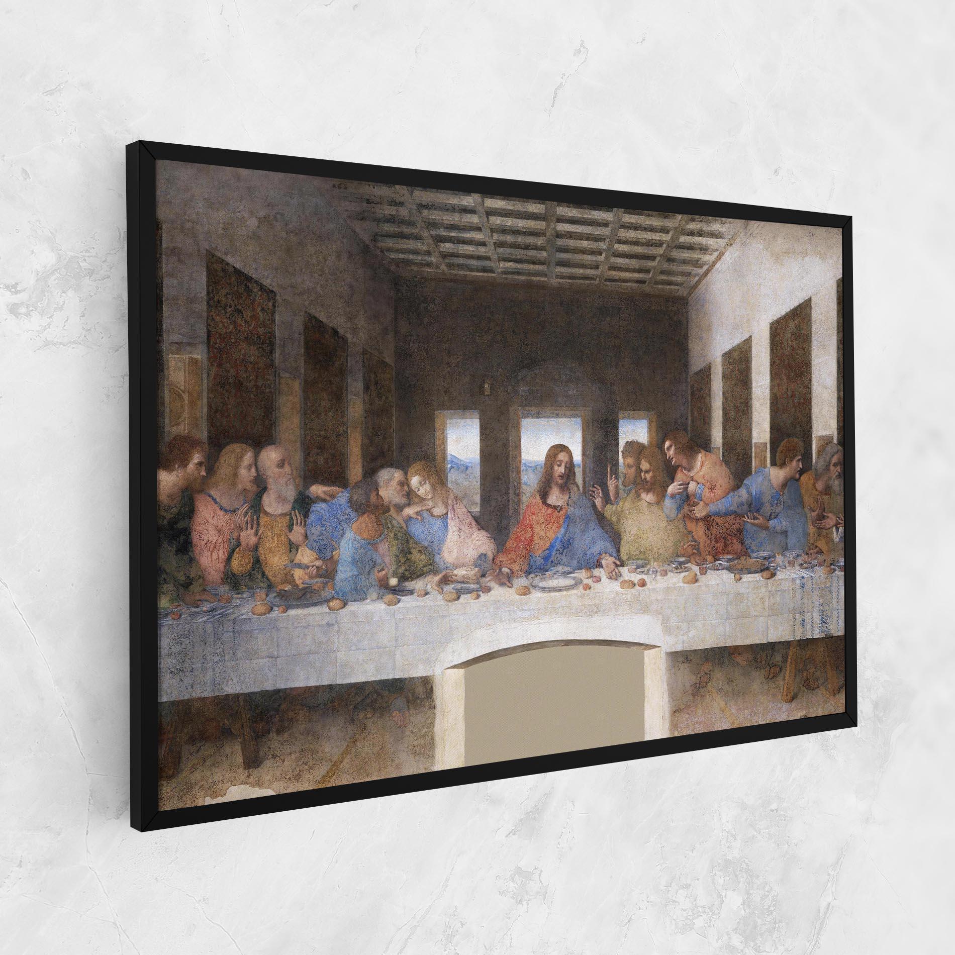Tablou Canvas Jesus Eating mockup 1