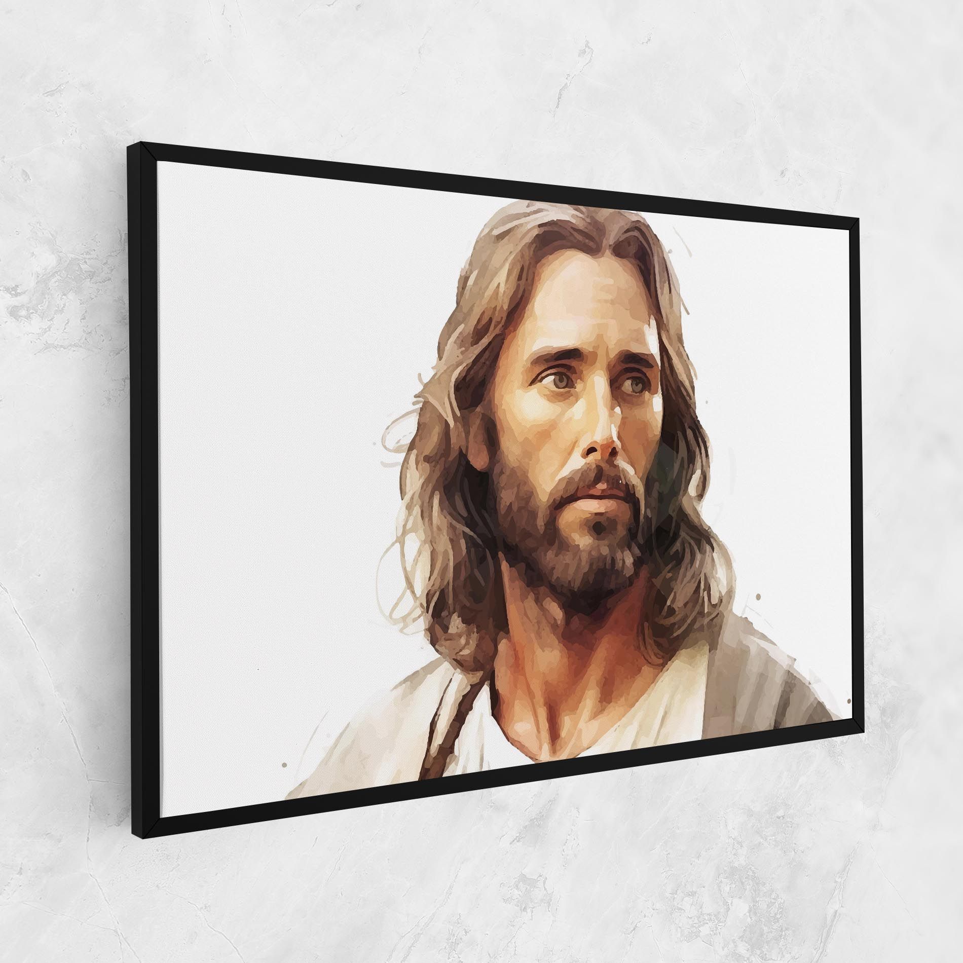 Jesus Long Hair mockup 1