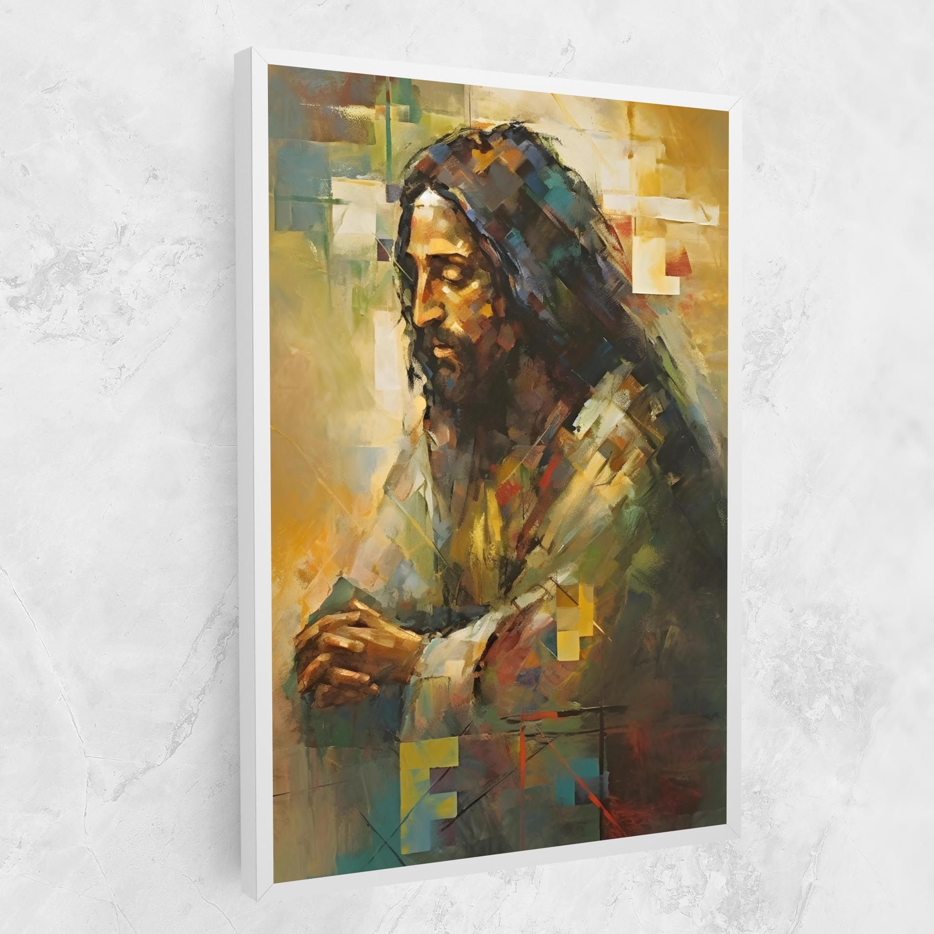 Christ Painting Art mockup 1