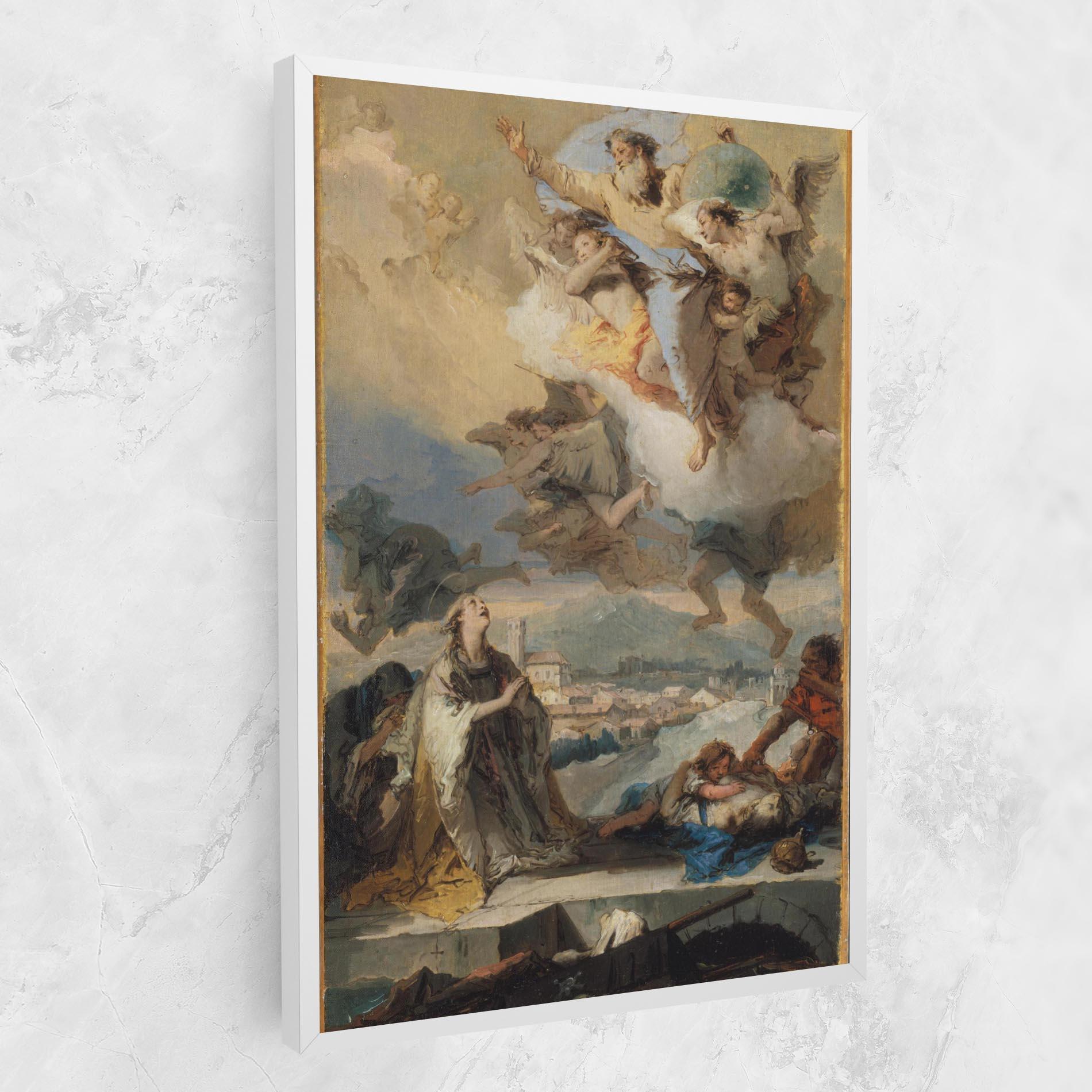 Tablou Canvas Sky Angel Art mockup 1