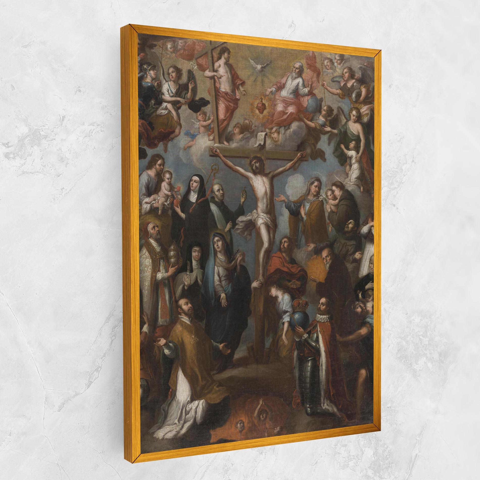 Tablou Canvas On The Cross mockup 1