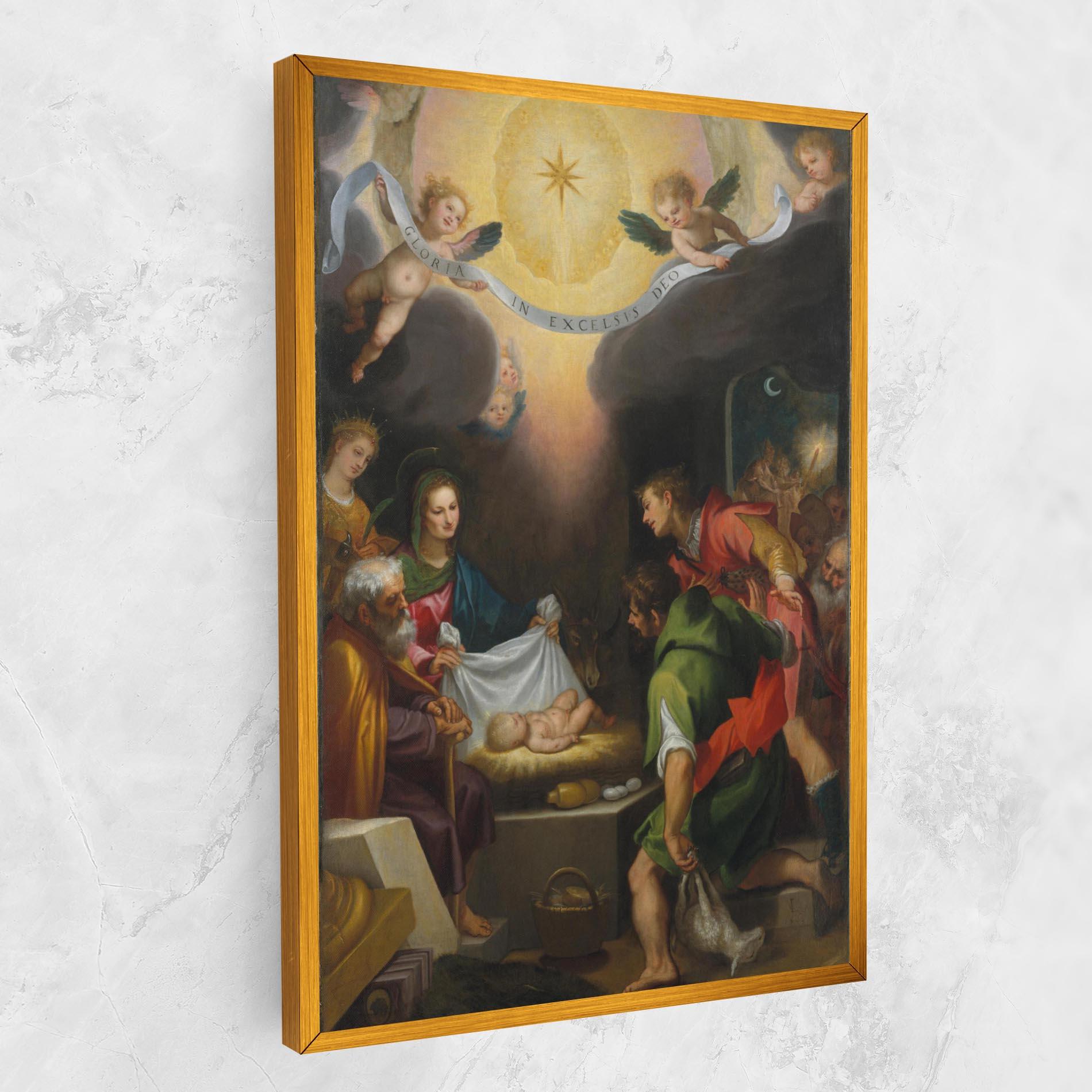 Tablou Canvas Religious Baby View mockup 1