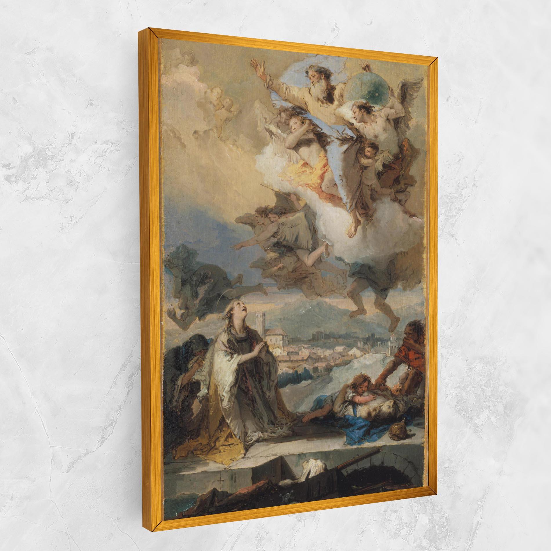 Tablou Canvas Sky Angel Art mockup 1