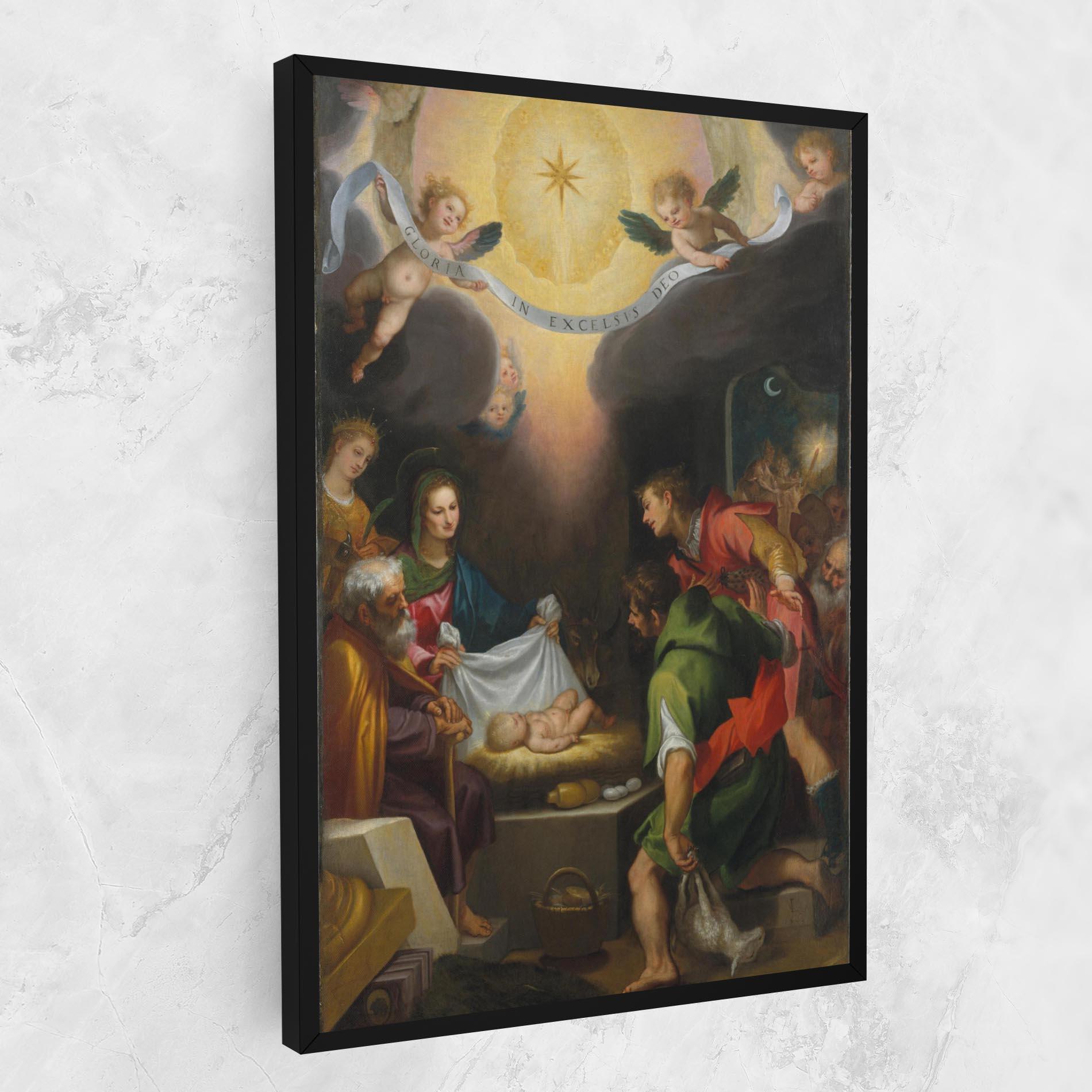 Tablou Canvas Religious Baby View mockup 1