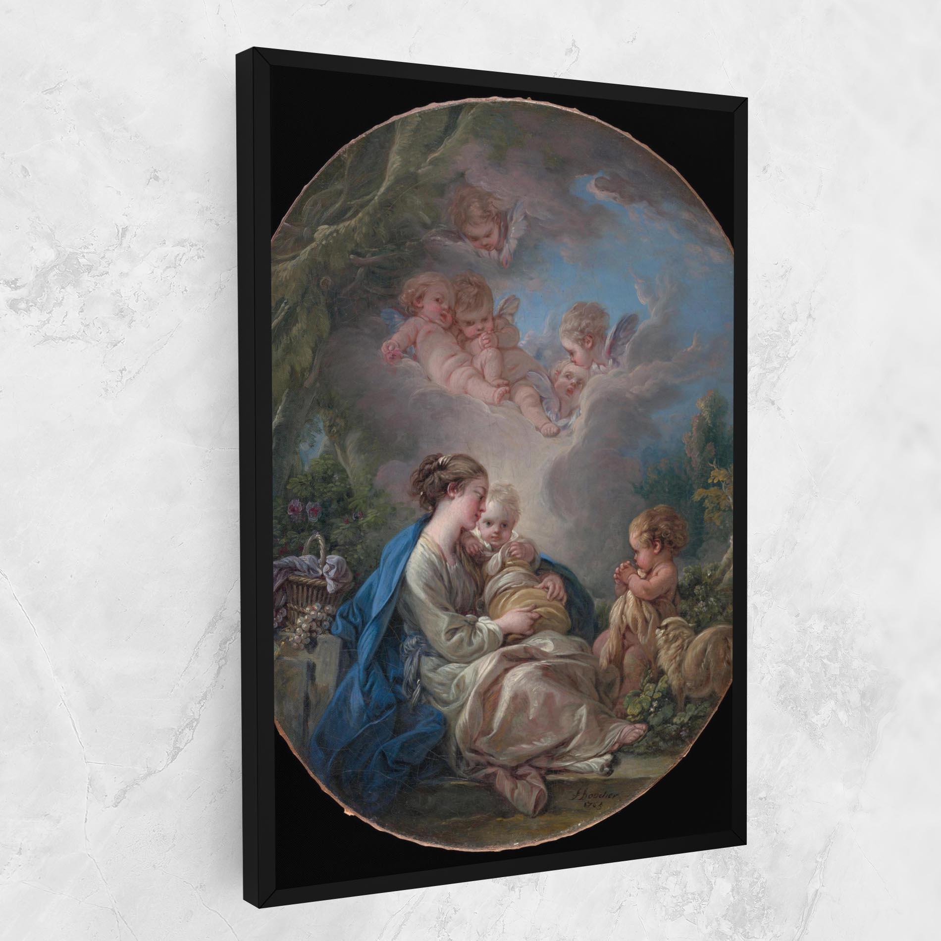 Tablou Canvas Religious Circle mockup 1