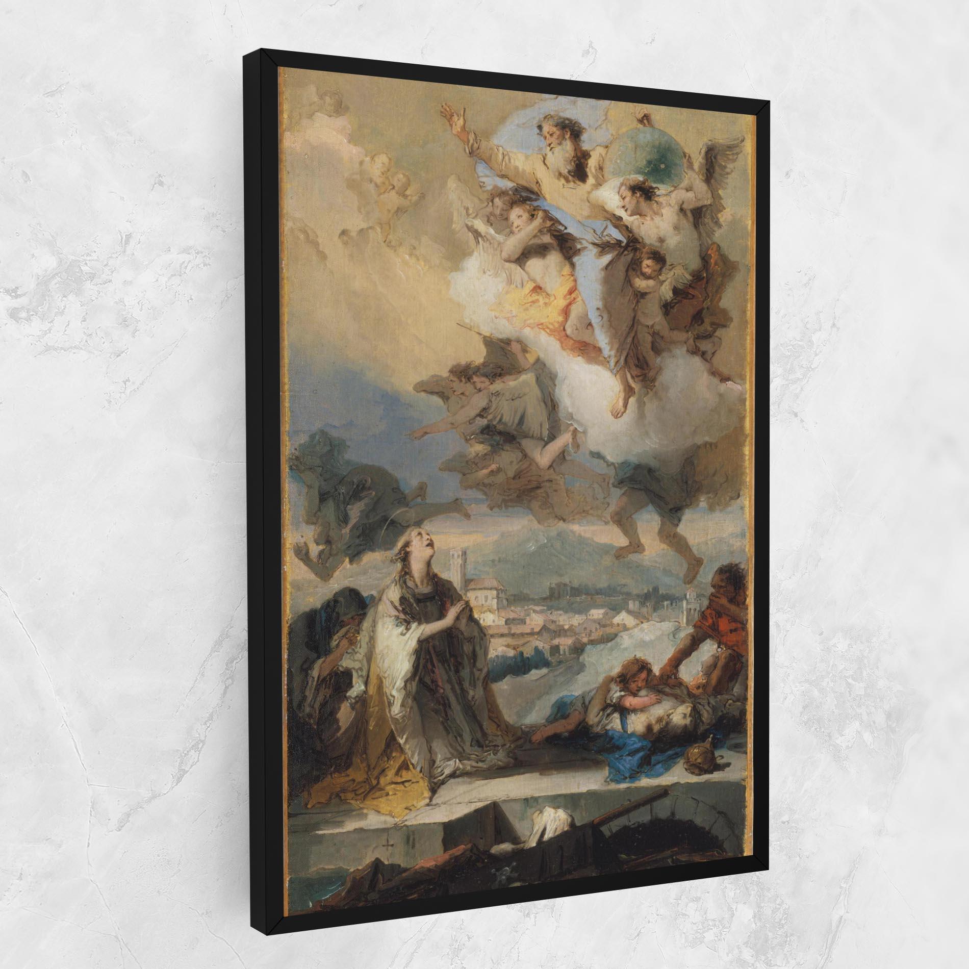 Tablou Canvas Sky Angel Art mockup 1