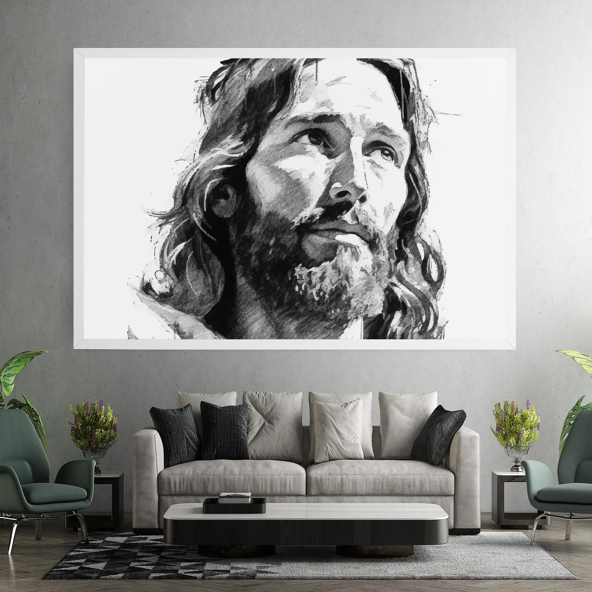 Jesus Drawing mockup 7