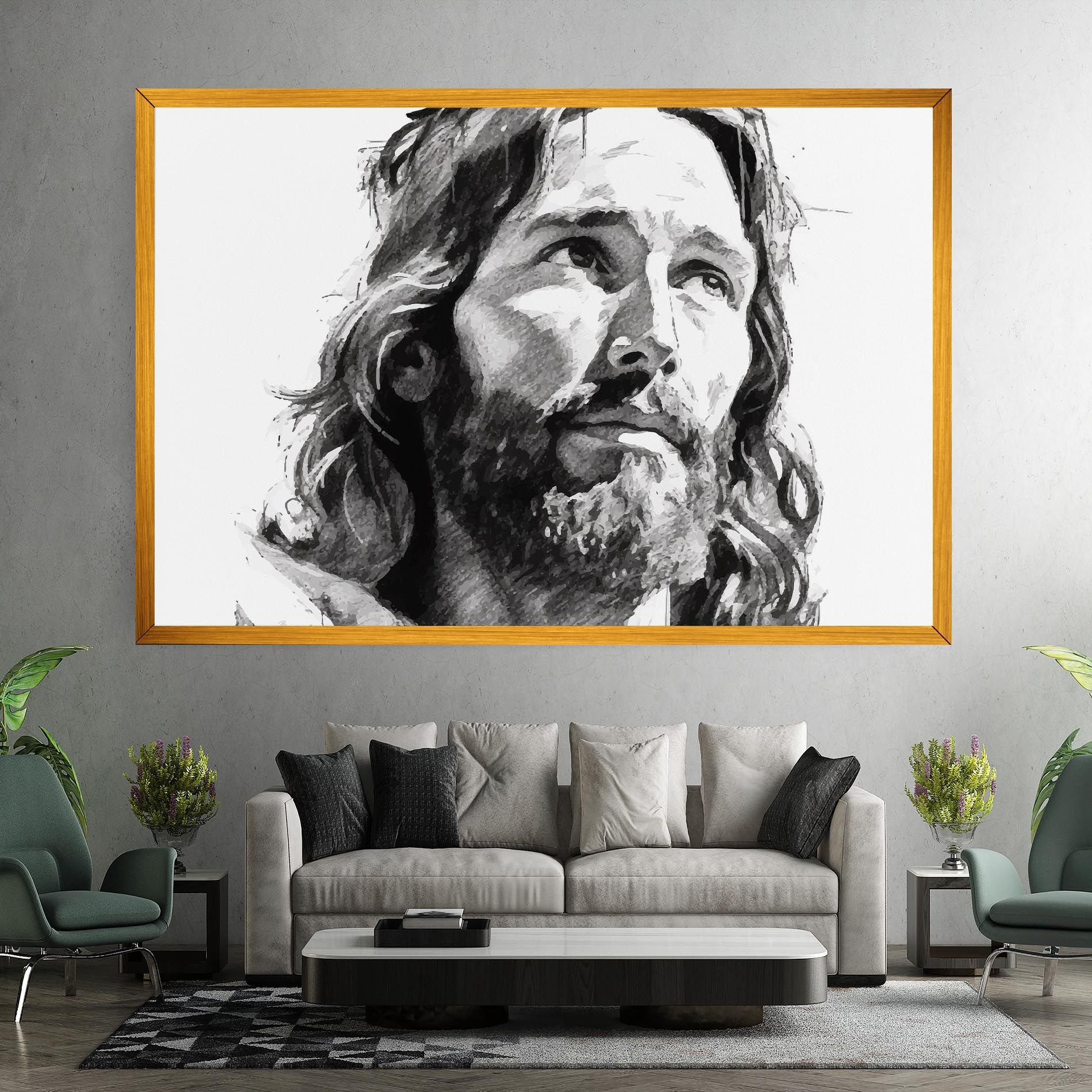 Jesus Drawing mockup 7