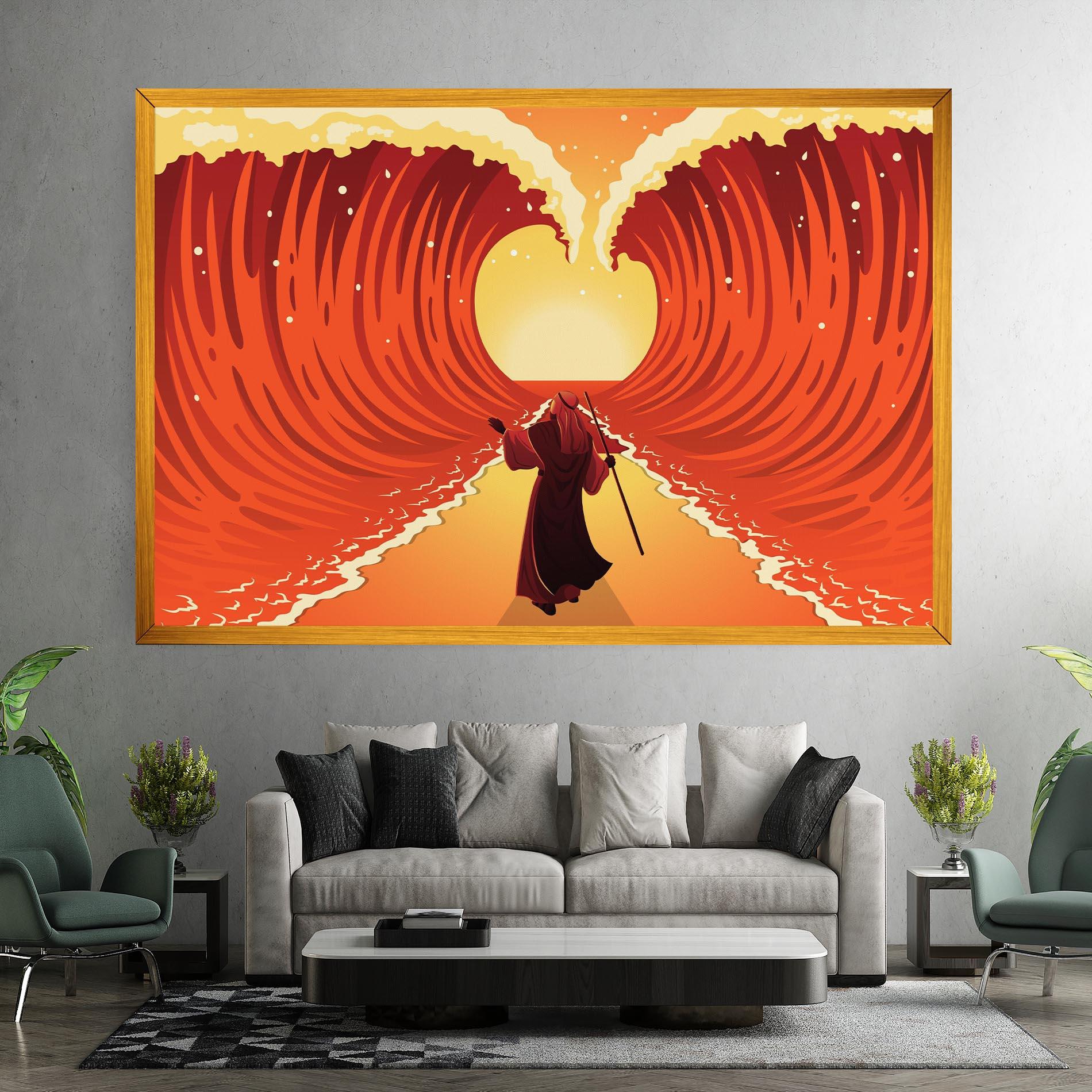 Tablou Canvas Moses mockup 7