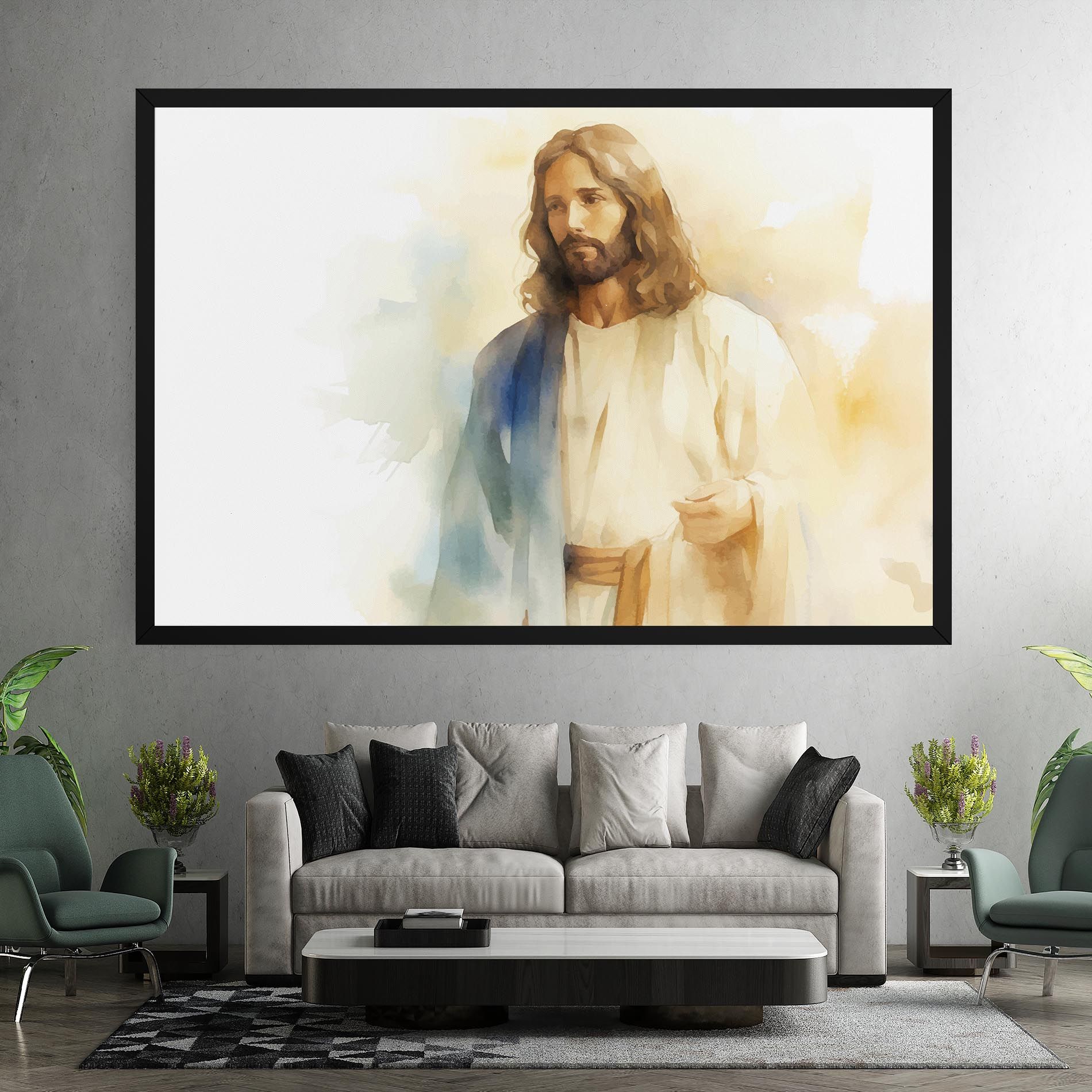 Jesus Light Art mockup 7