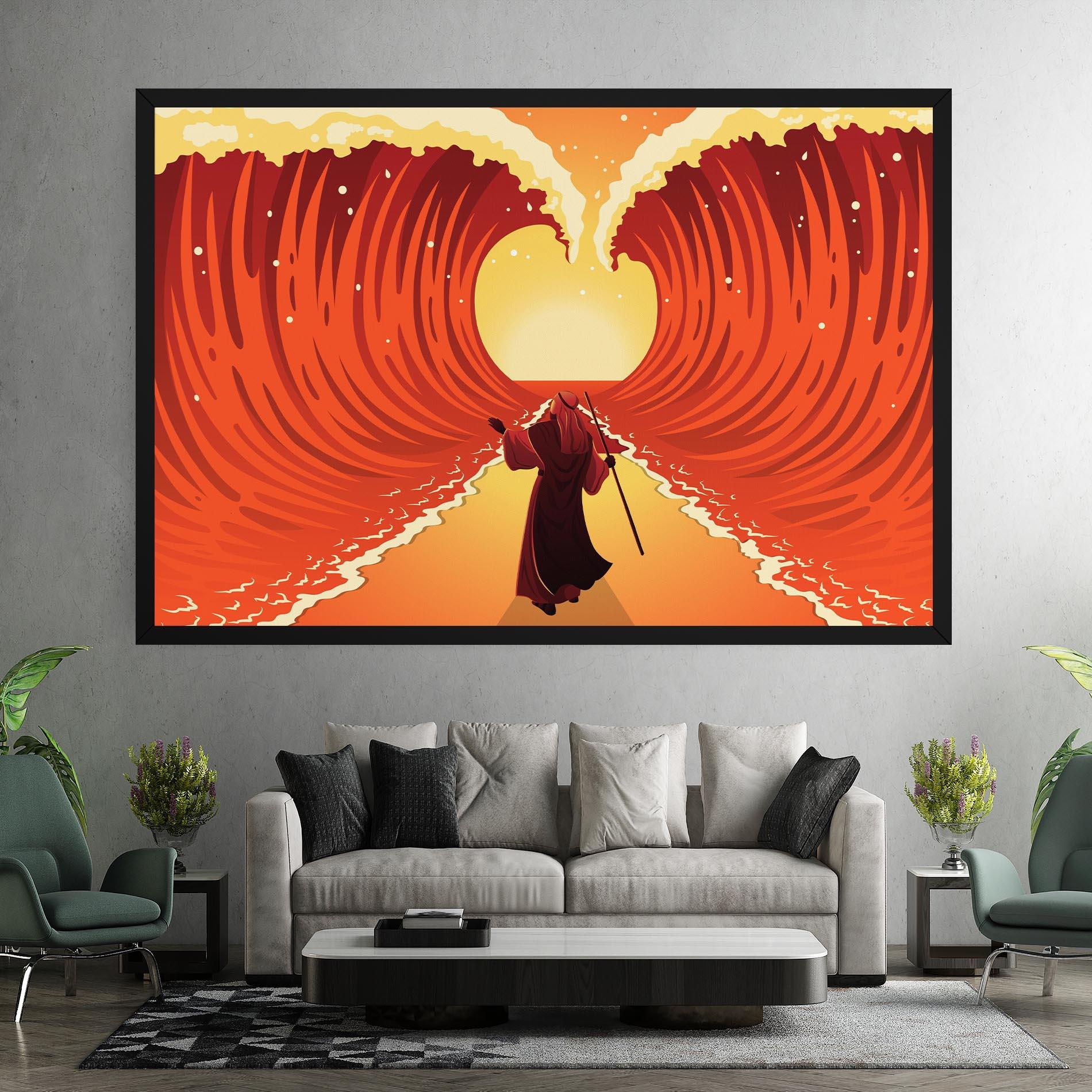 Tablou Canvas Moses mockup 7