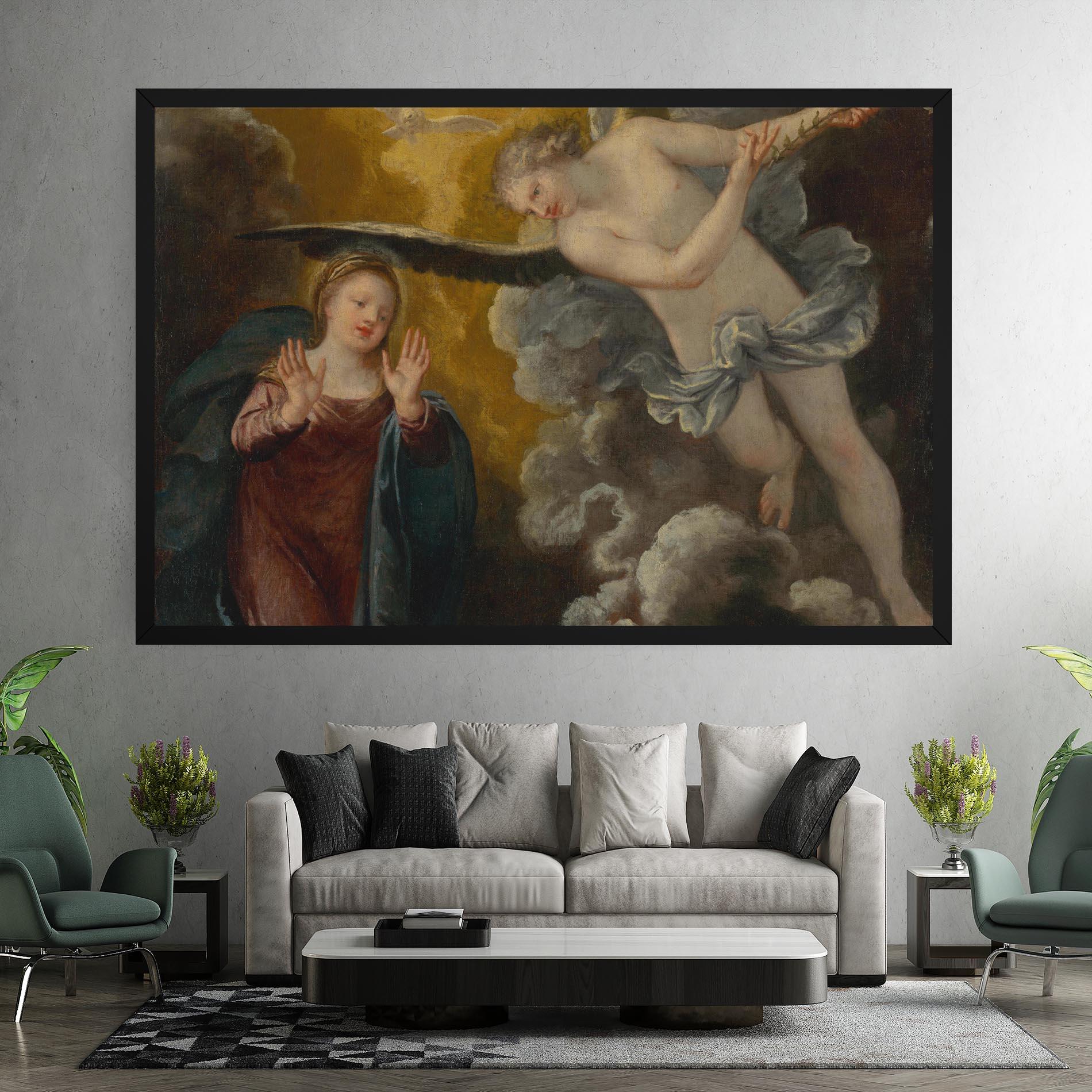 Tablou Canvas Religious Angel mockup 7