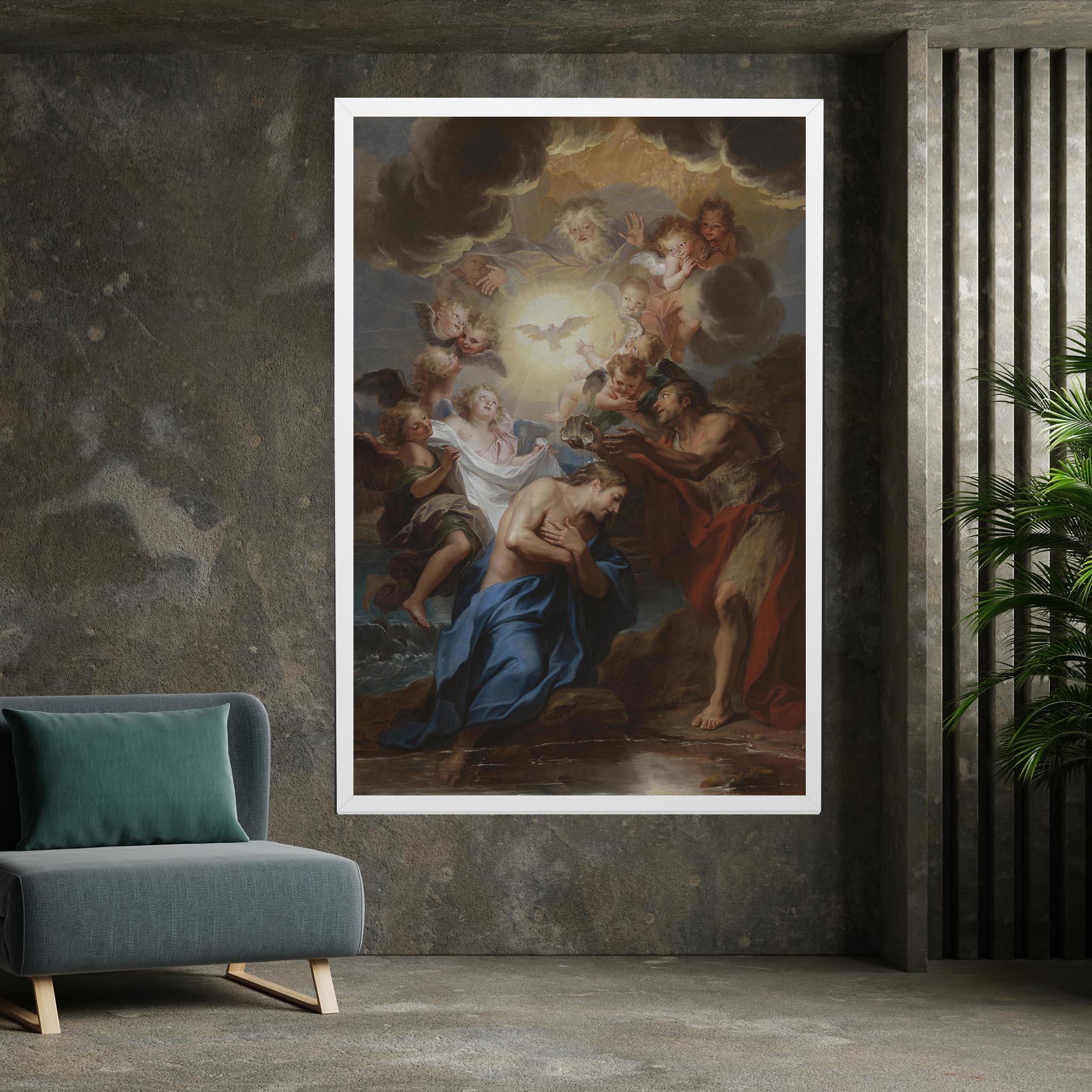 Tablou Canvas Divine Yellow Light mockup 7