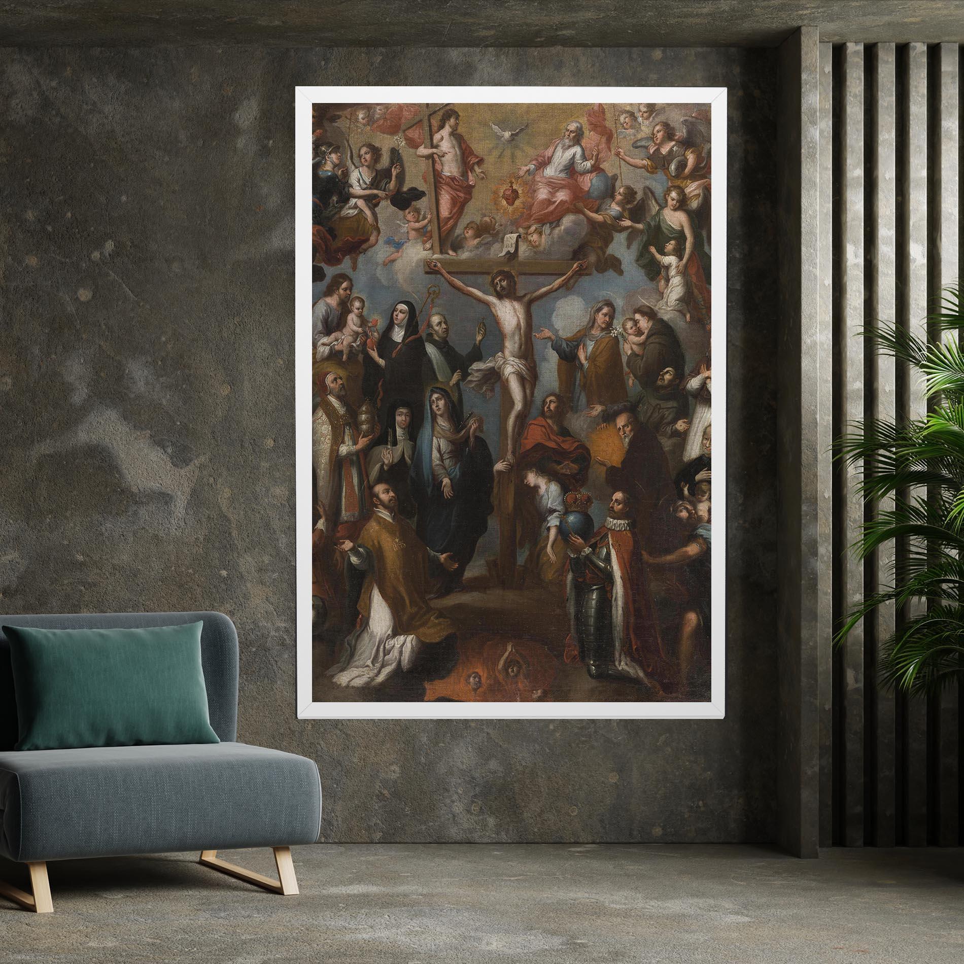 Tablou Canvas On The Cross mockup 7