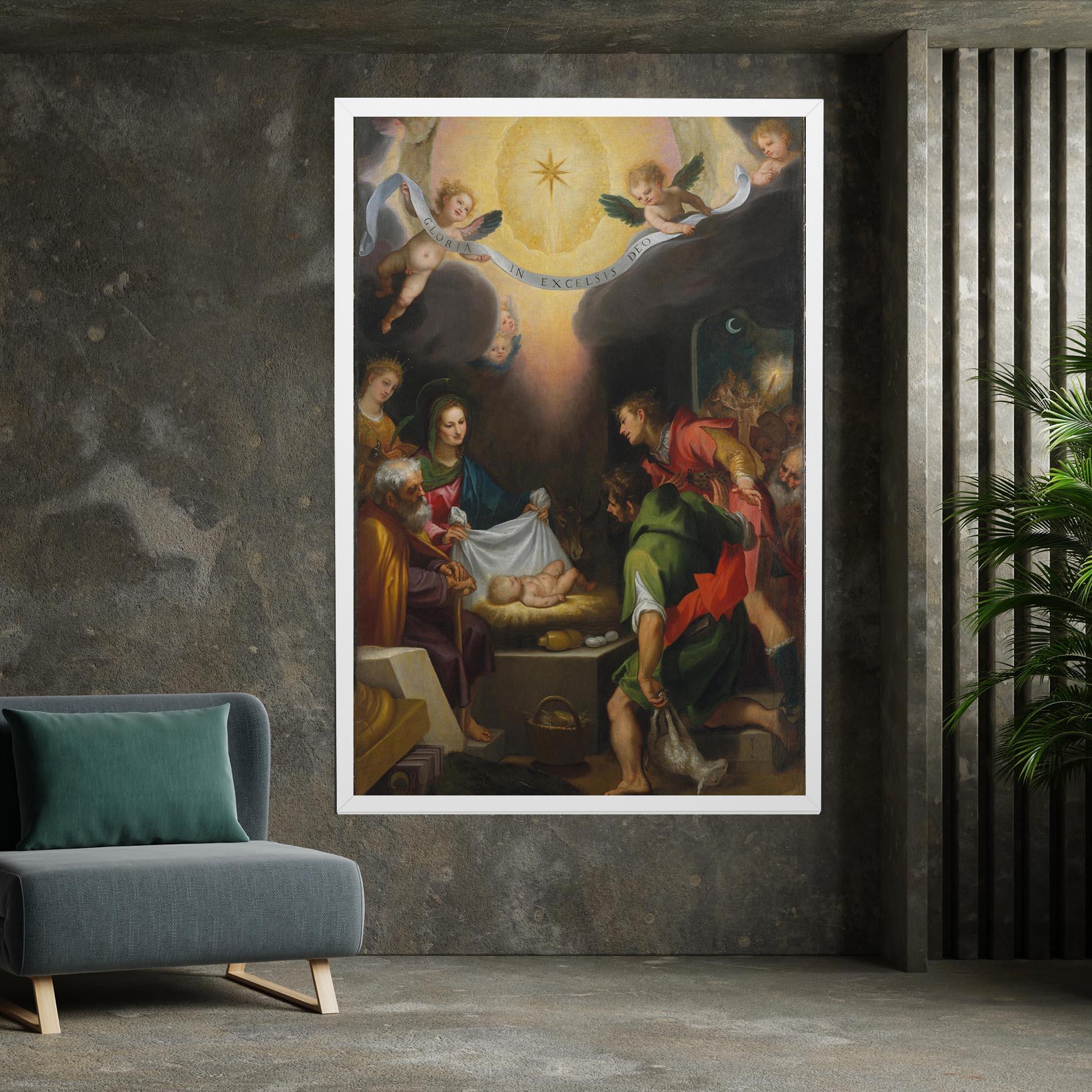 Tablou Canvas Religious Baby View mockup 7