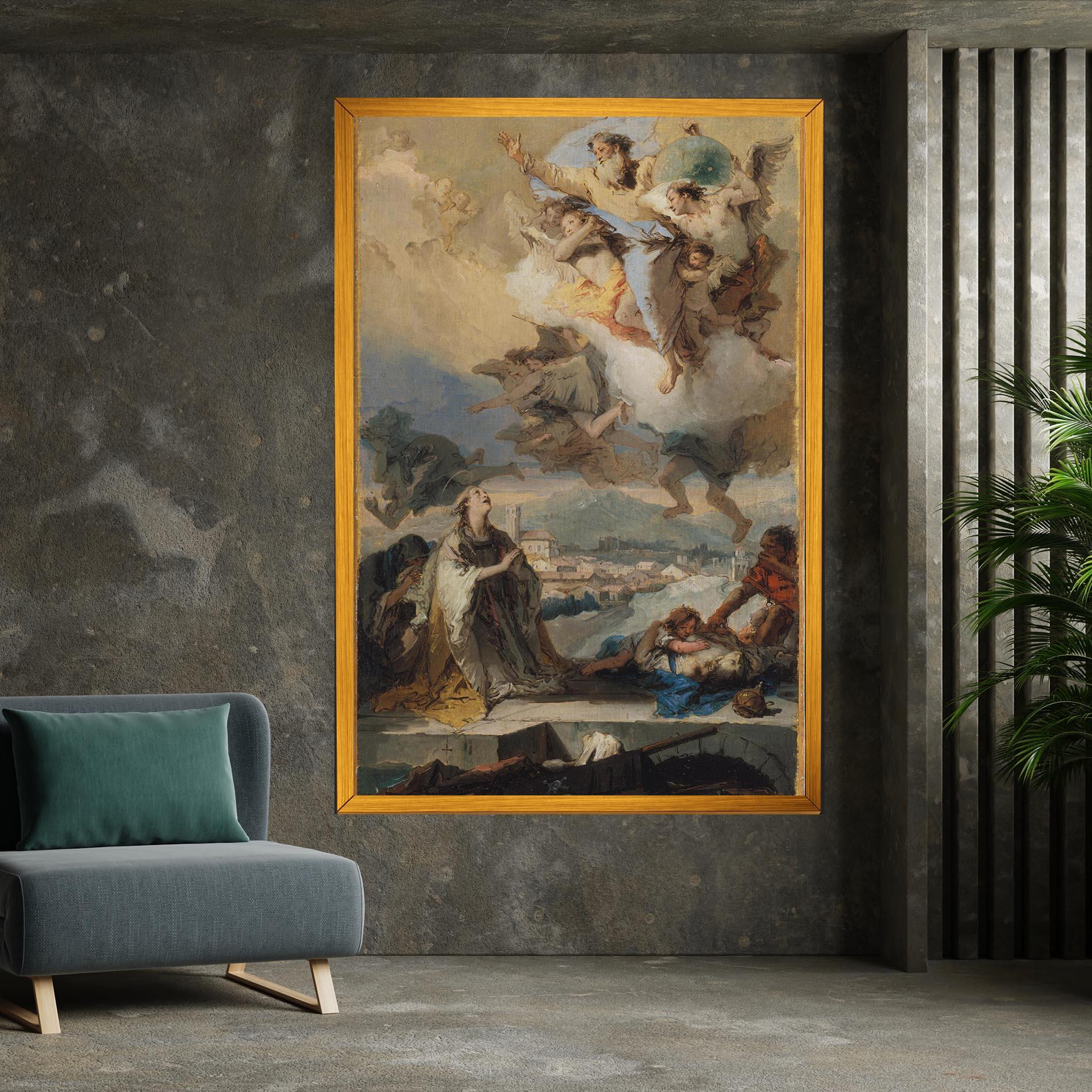 Tablou Canvas Sky Angel Art mockup 7