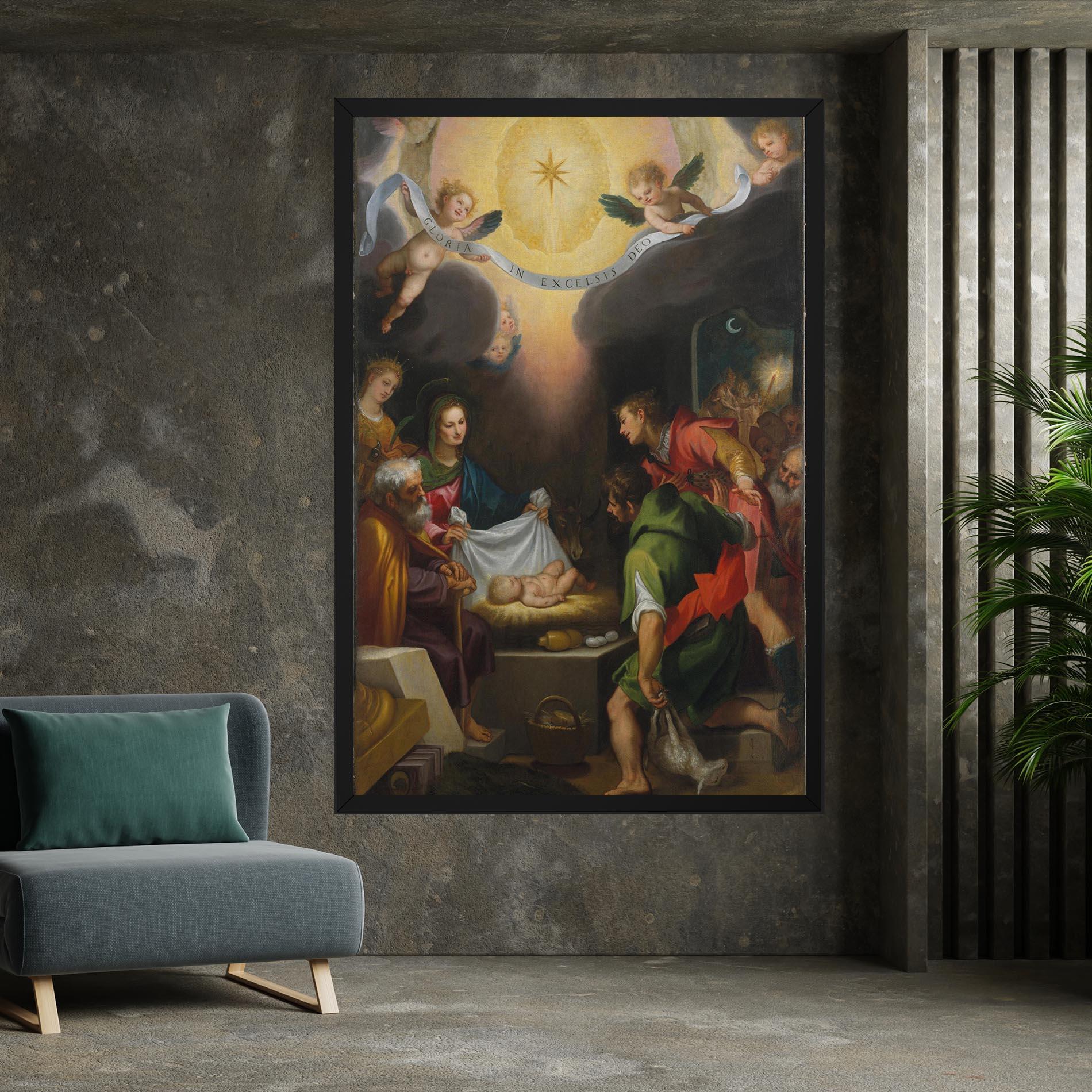 Tablou Canvas Religious Baby View mockup 7