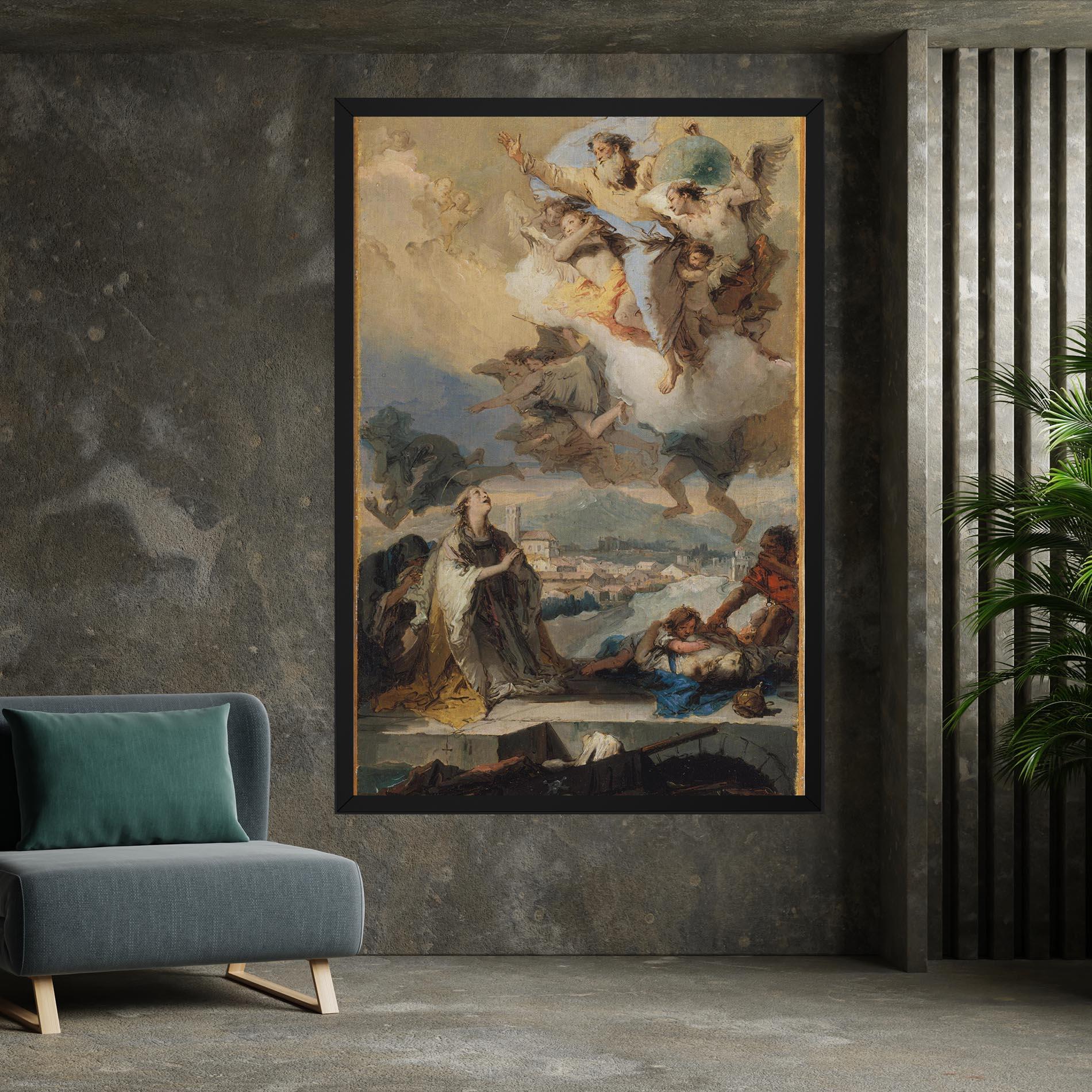 Tablou Canvas Sky Angel Art mockup 7