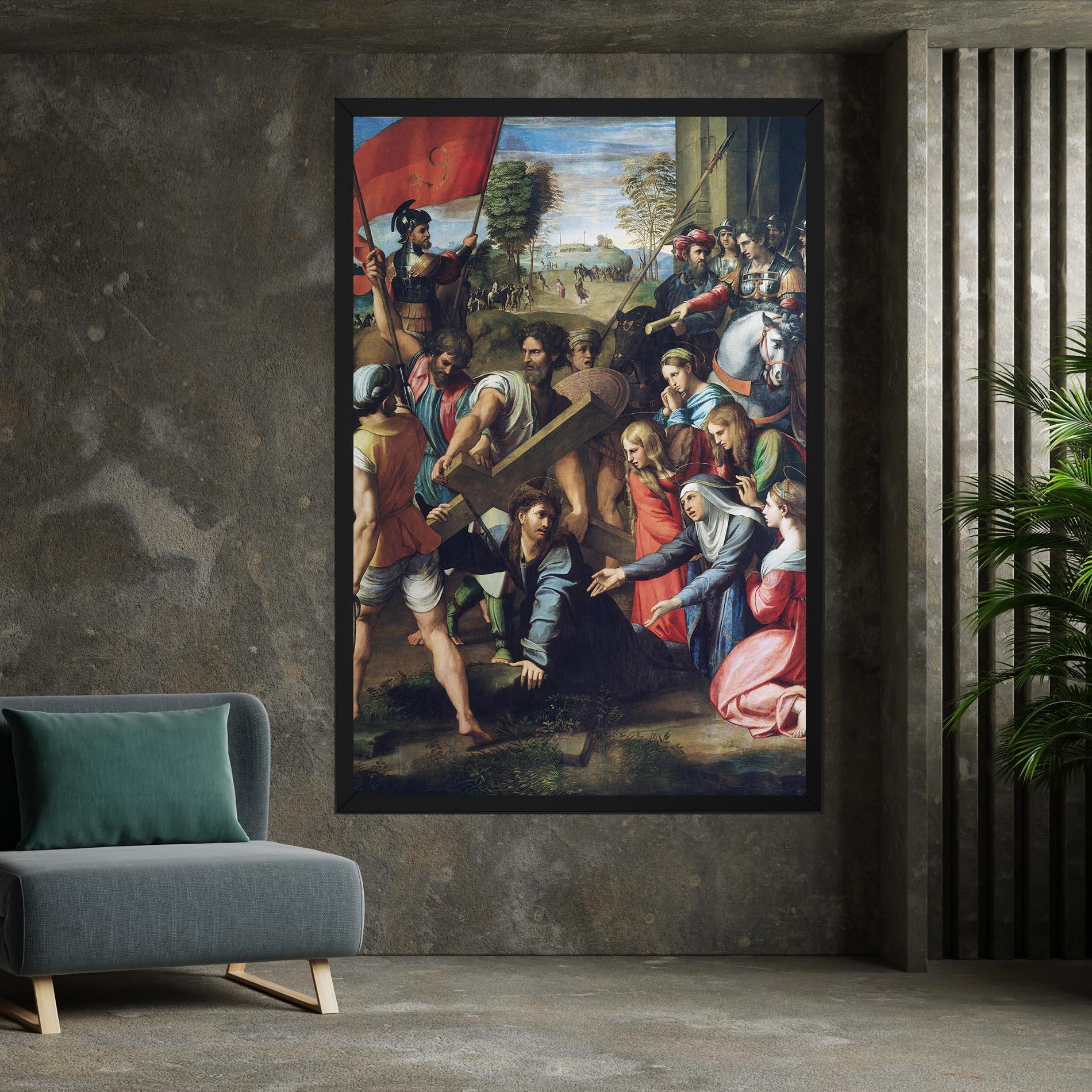 Tablou Canvas Taking The Cross mockup 7