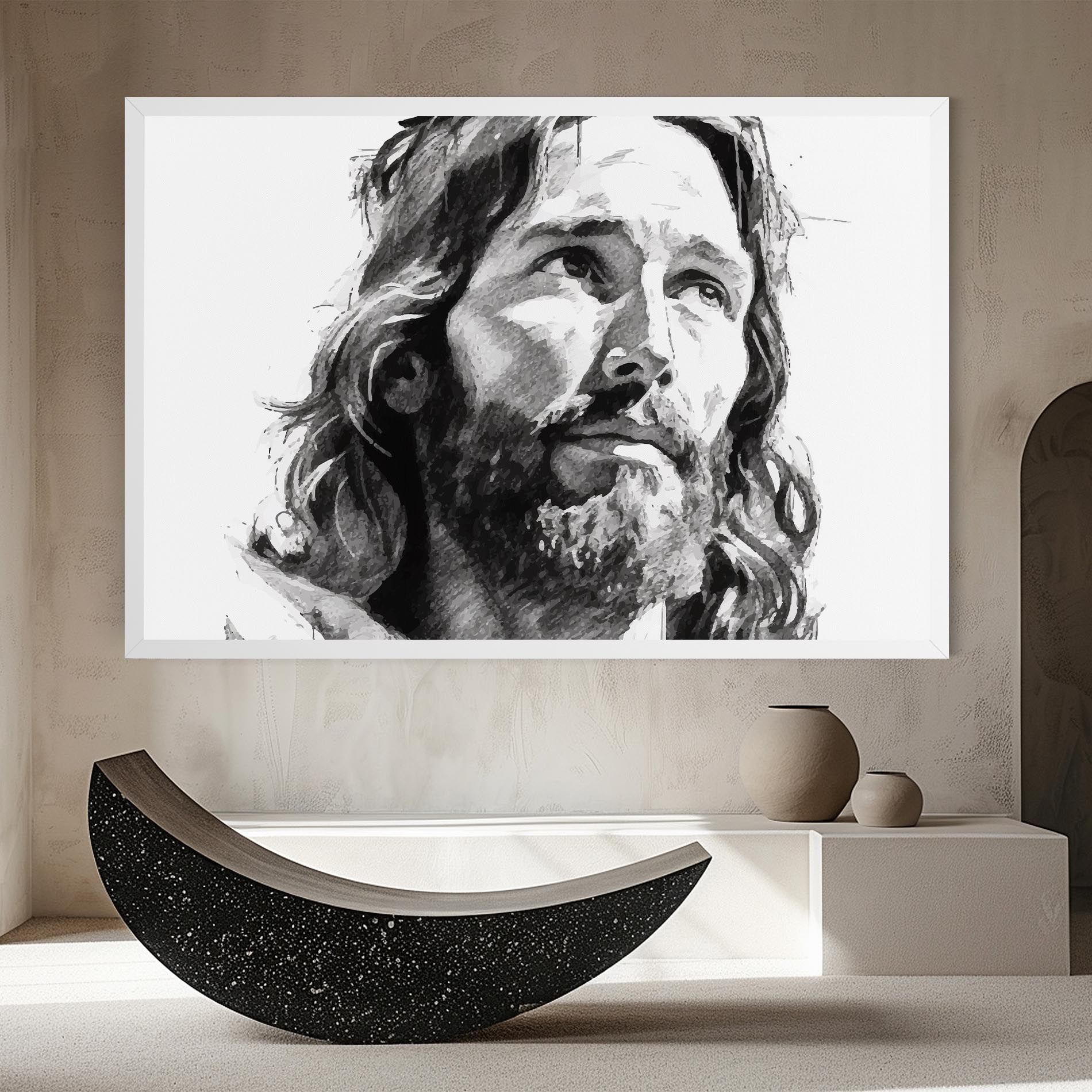 Jesus Drawing mockup 8