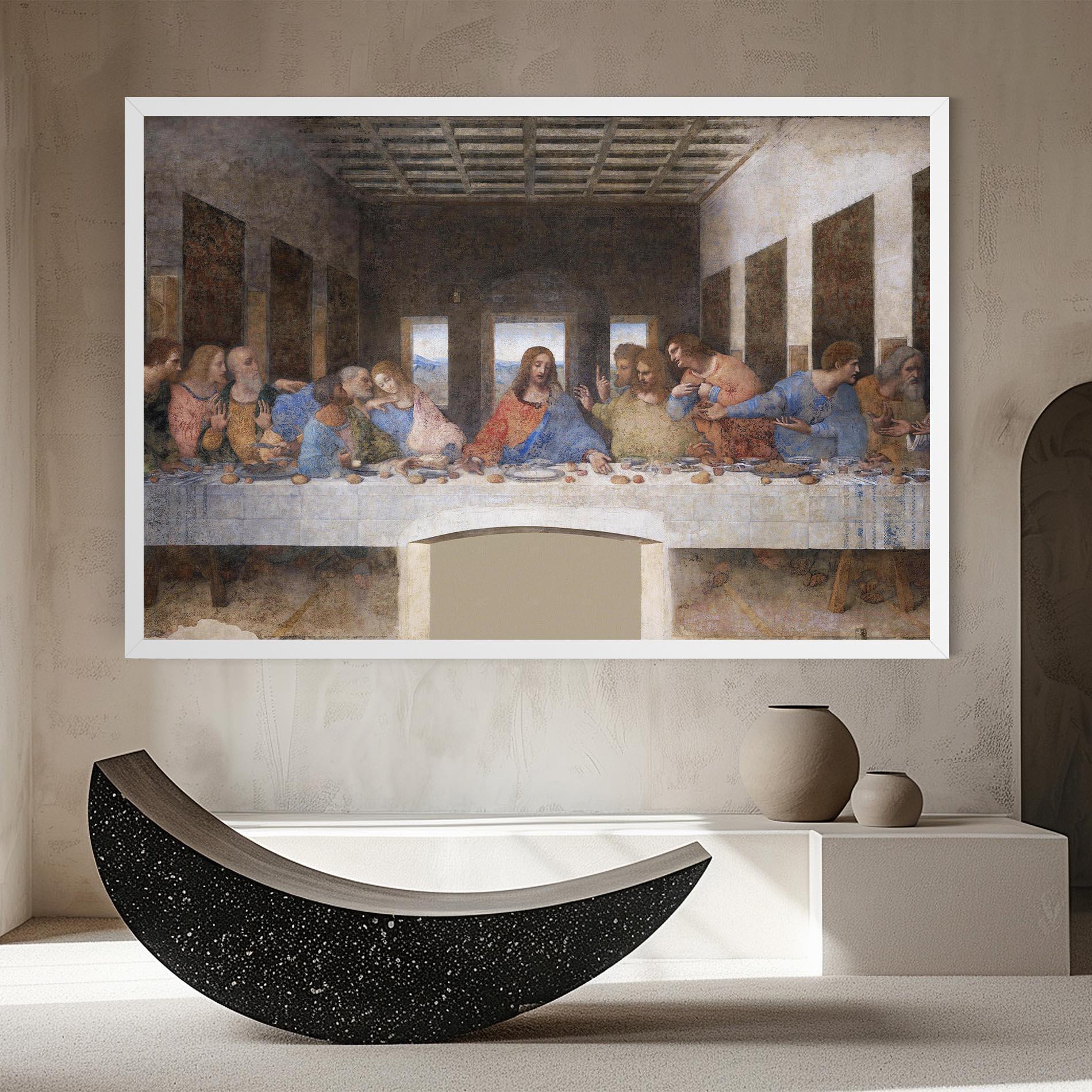 Tablou Canvas Jesus Eating mockup 8