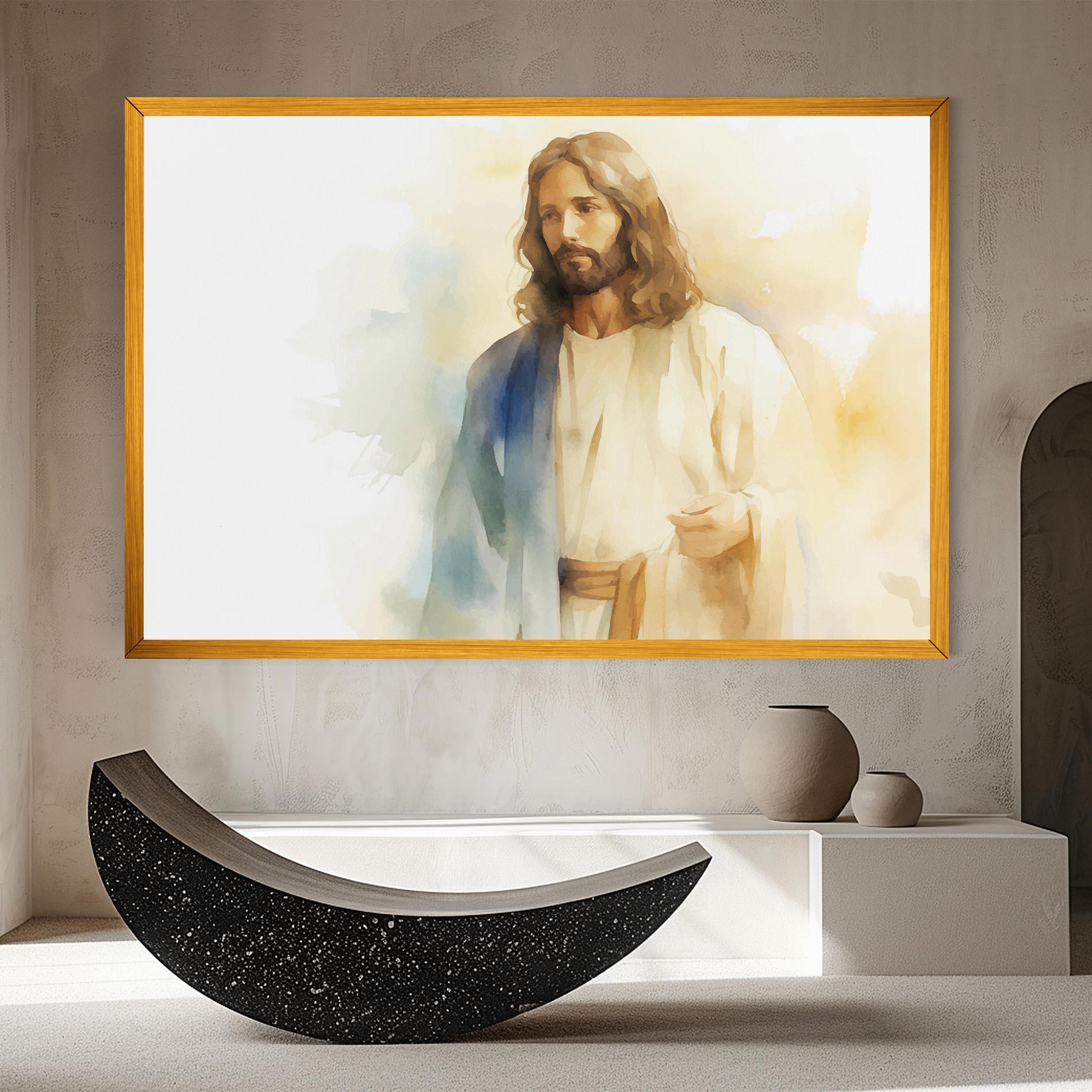 Tablou Canvas Jesus Light Art mockup 8