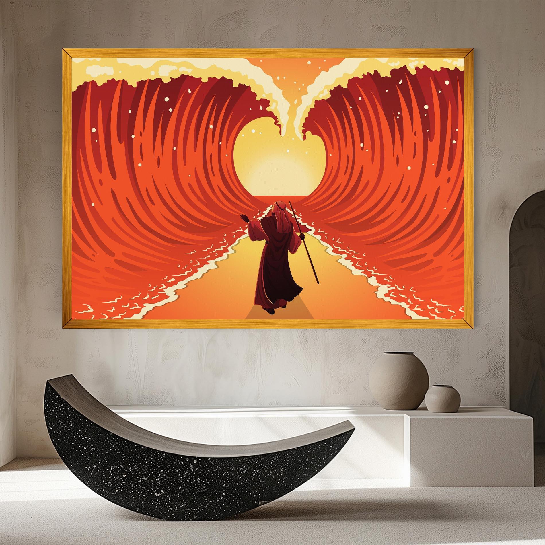 Tablou Canvas Moses mockup 8