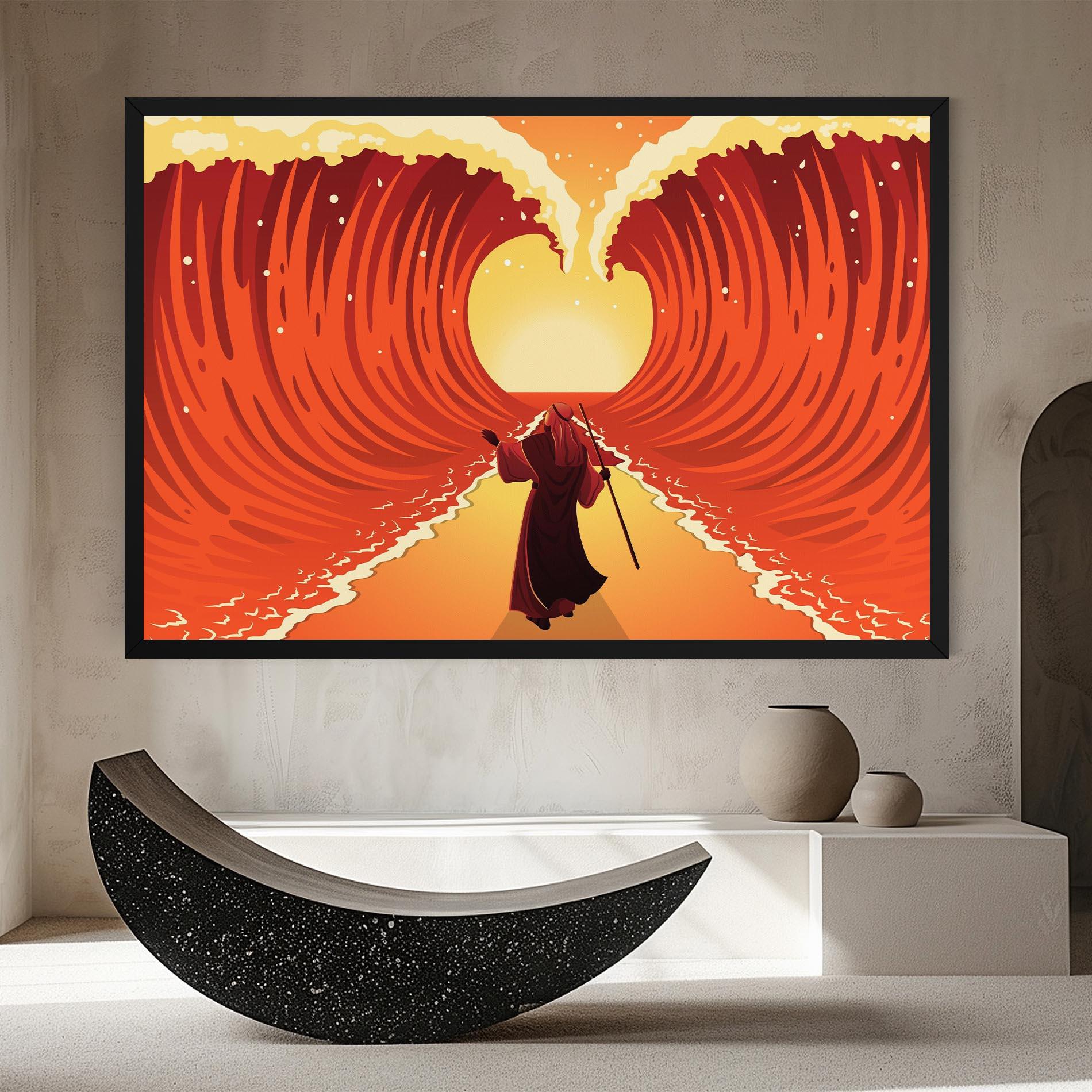 Tablou Canvas Moses mockup 8