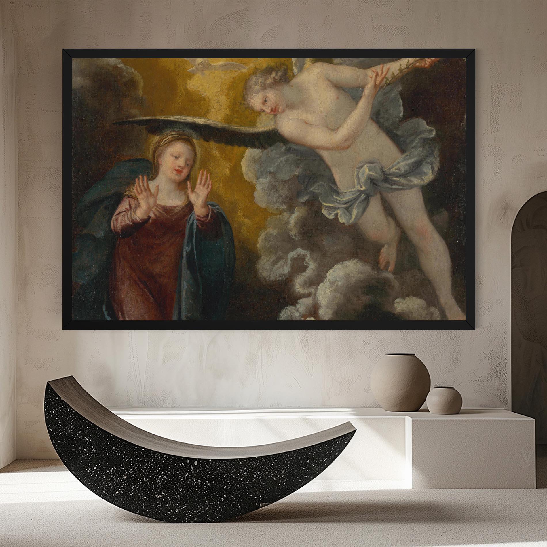 Tablou Canvas Religious Angel mockup 8