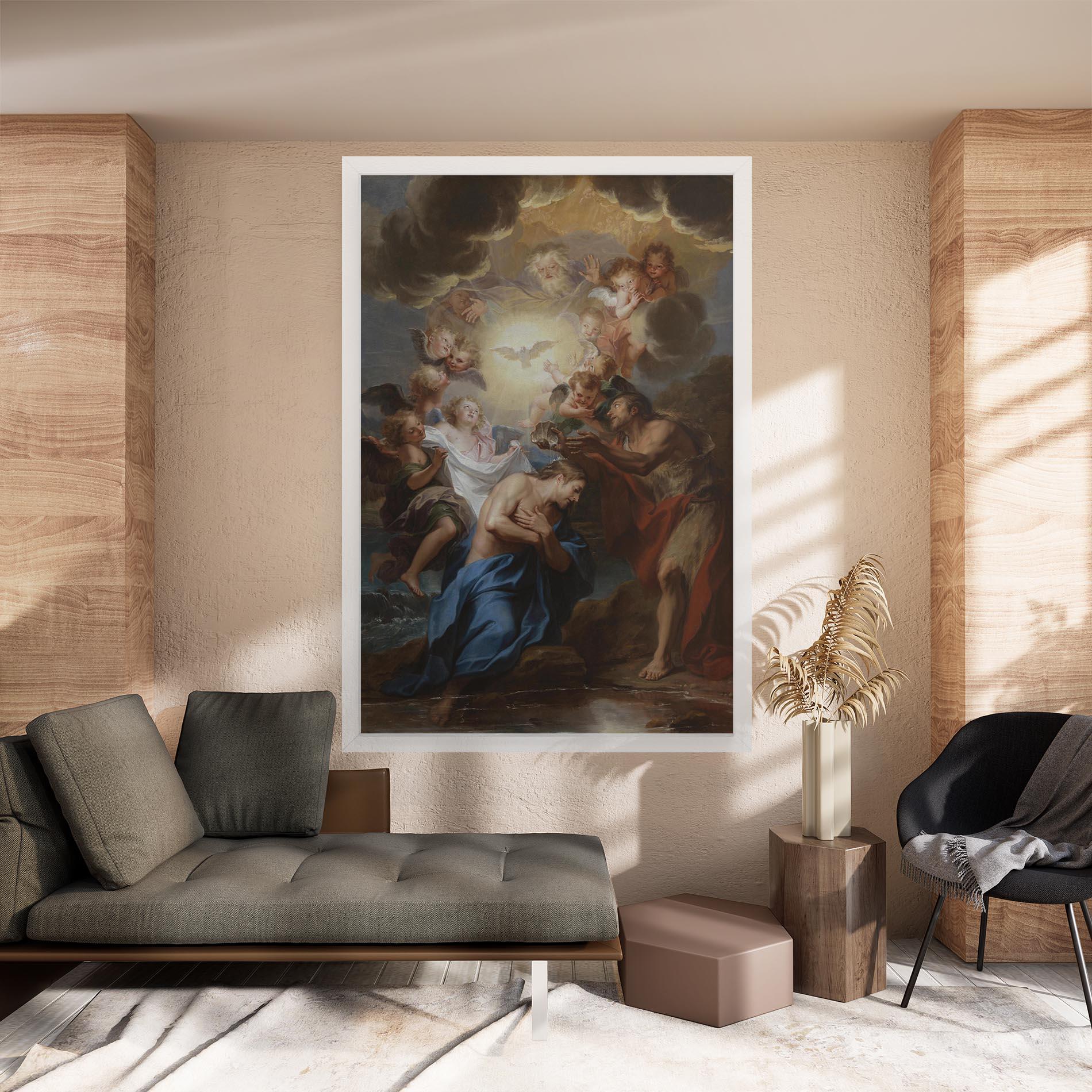 Tablou Canvas Divine Yellow Light mockup 8