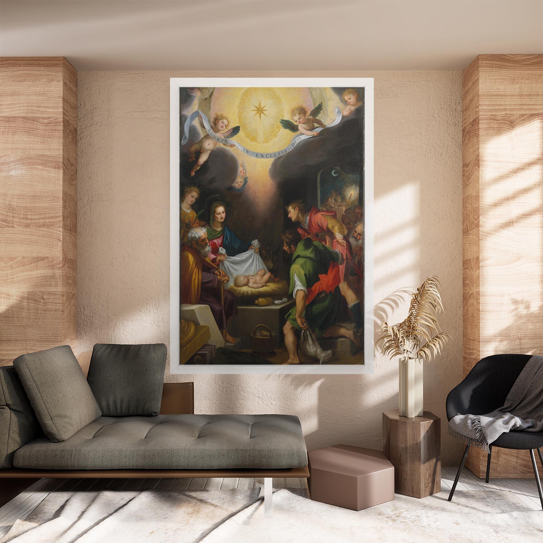 Tablou Canvas Religious Baby View mockup 8