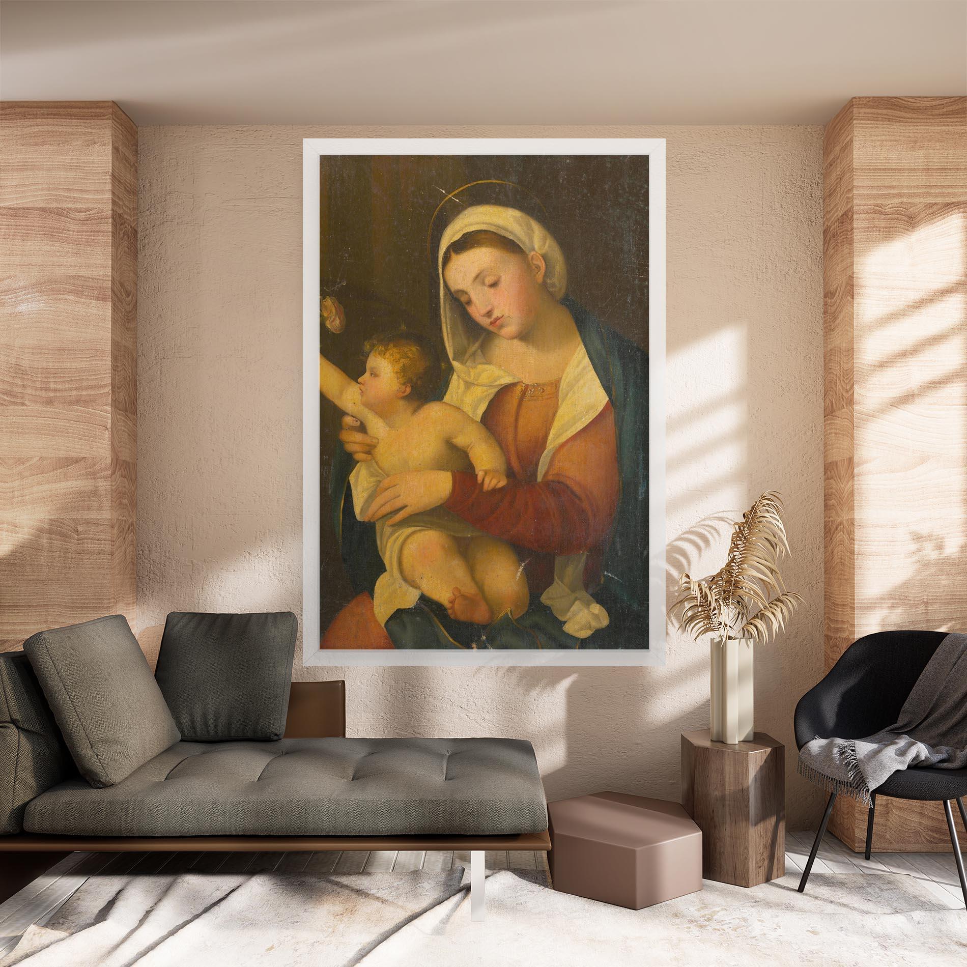 Tablou Canvas Yellow Light Baby mockup 8