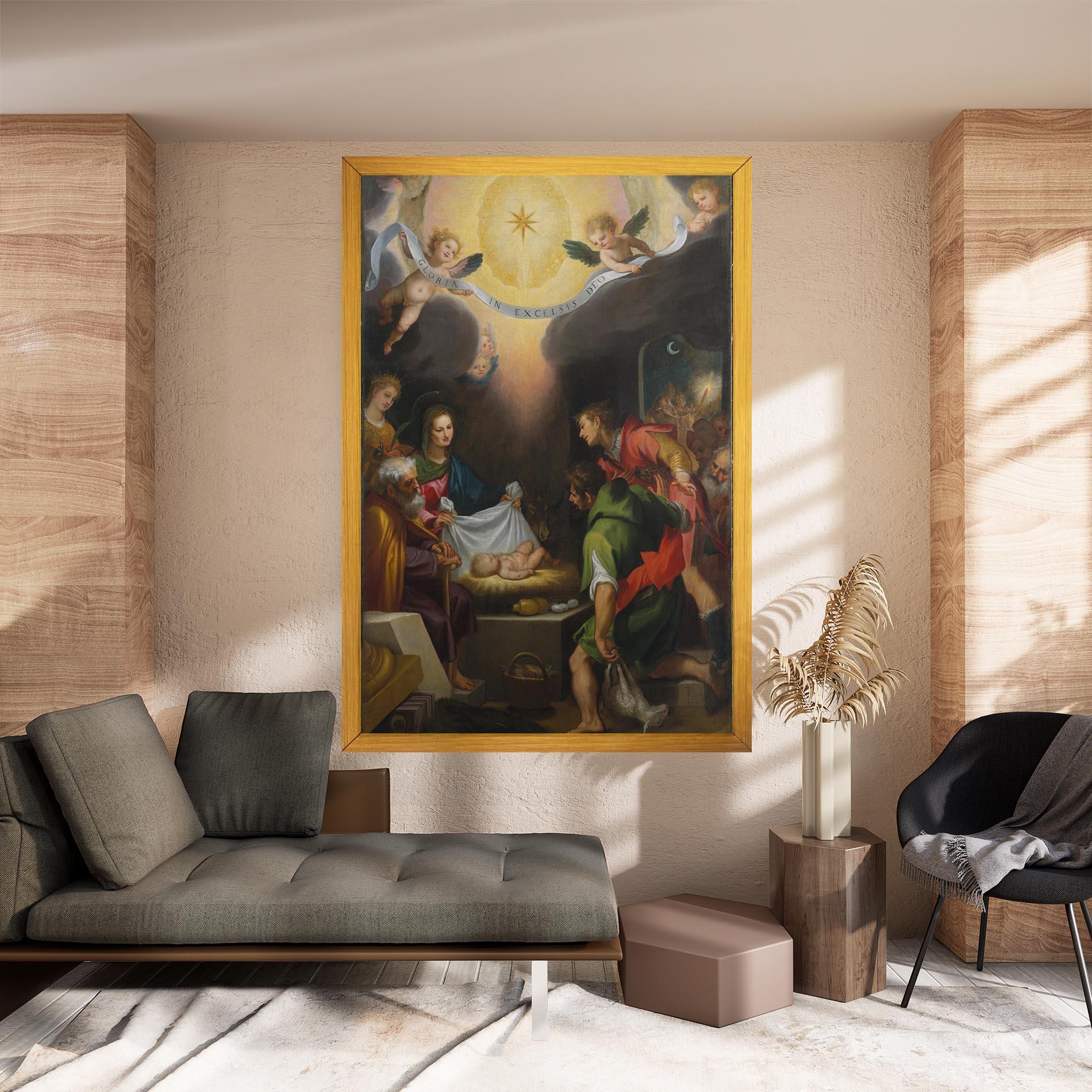 Tablou Canvas Religious Baby View mockup 8