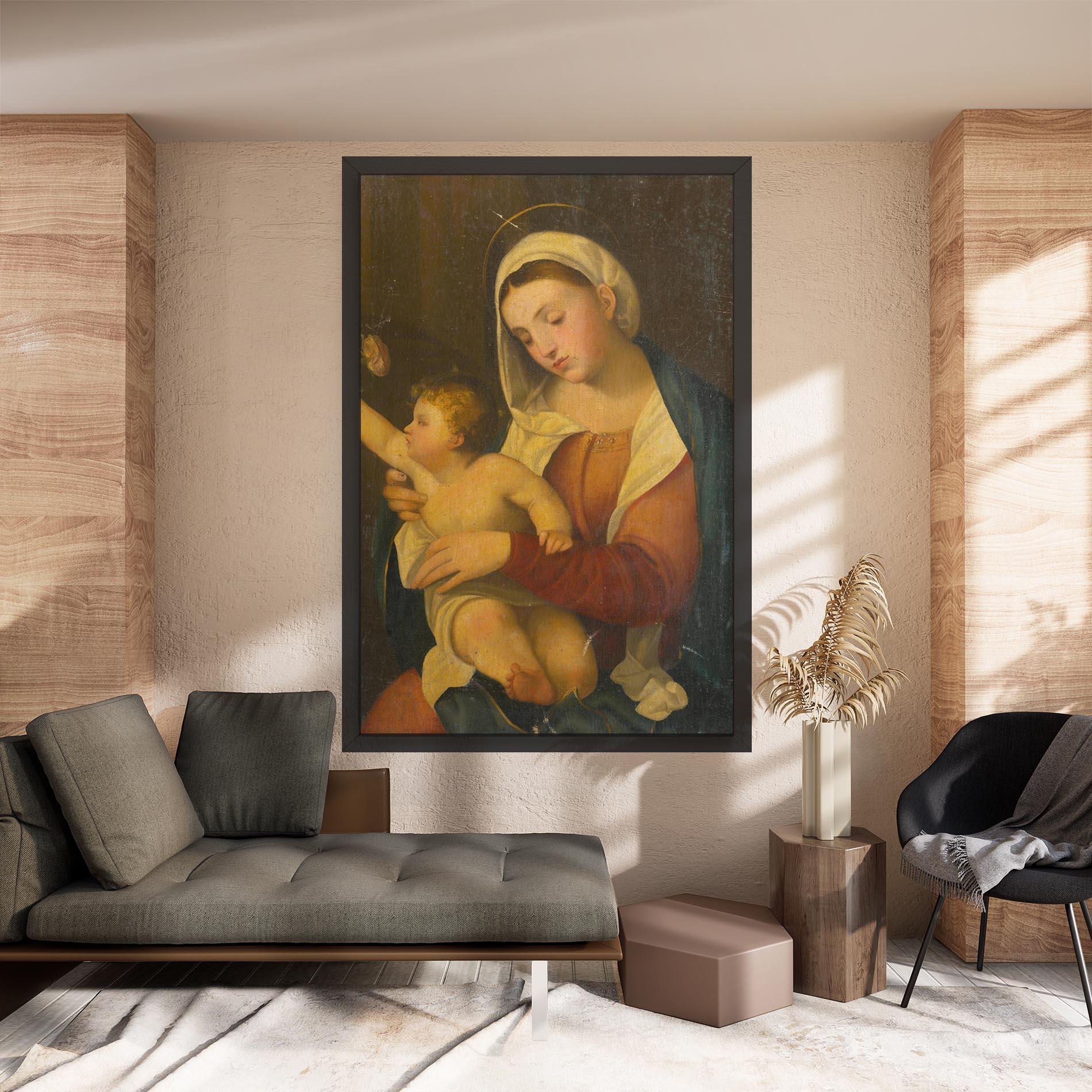 Tablou Canvas Yellow Light Baby mockup 8