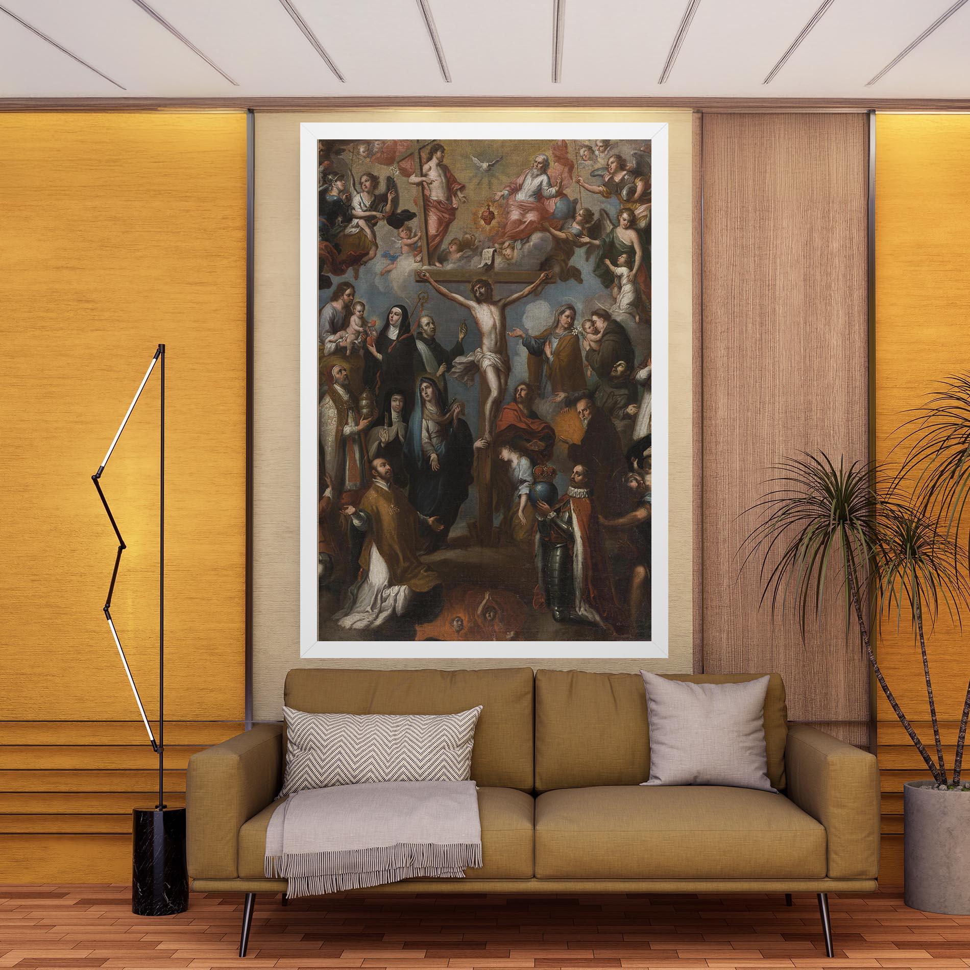 Tablou Canvas On The Cross mockup 9