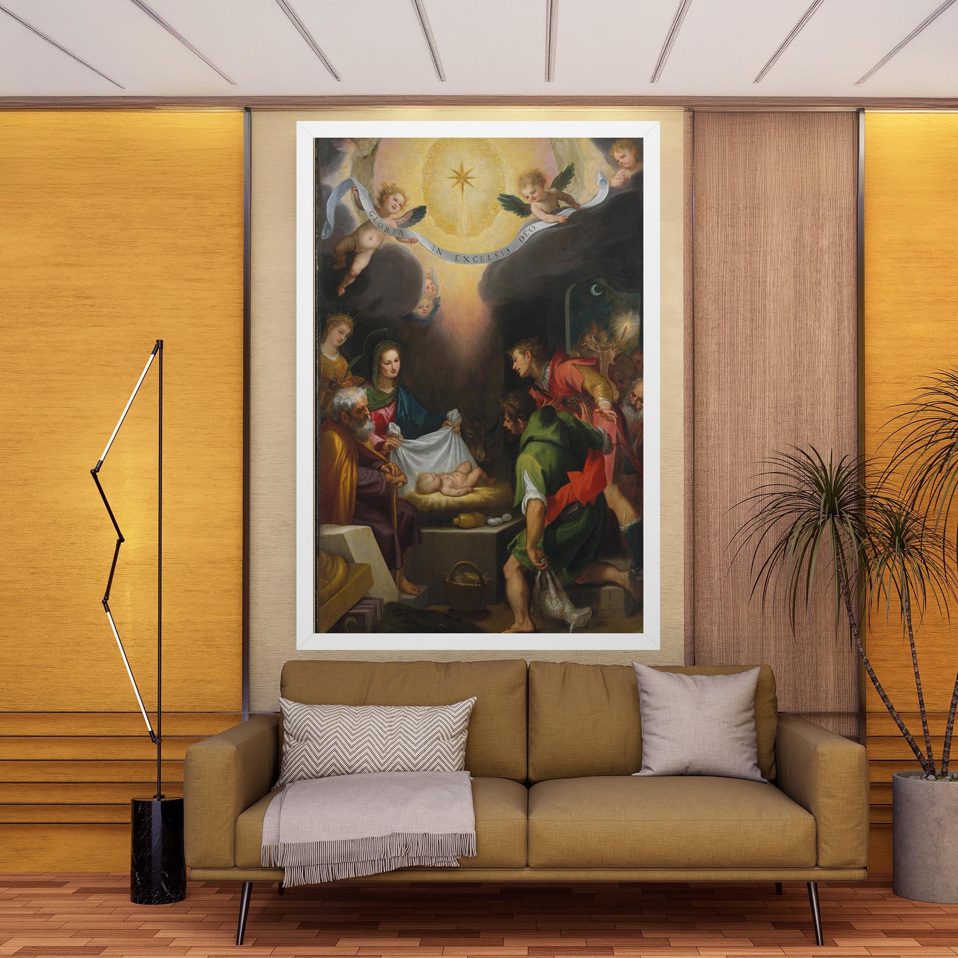 Tablou Canvas Religious Baby View mockup 9