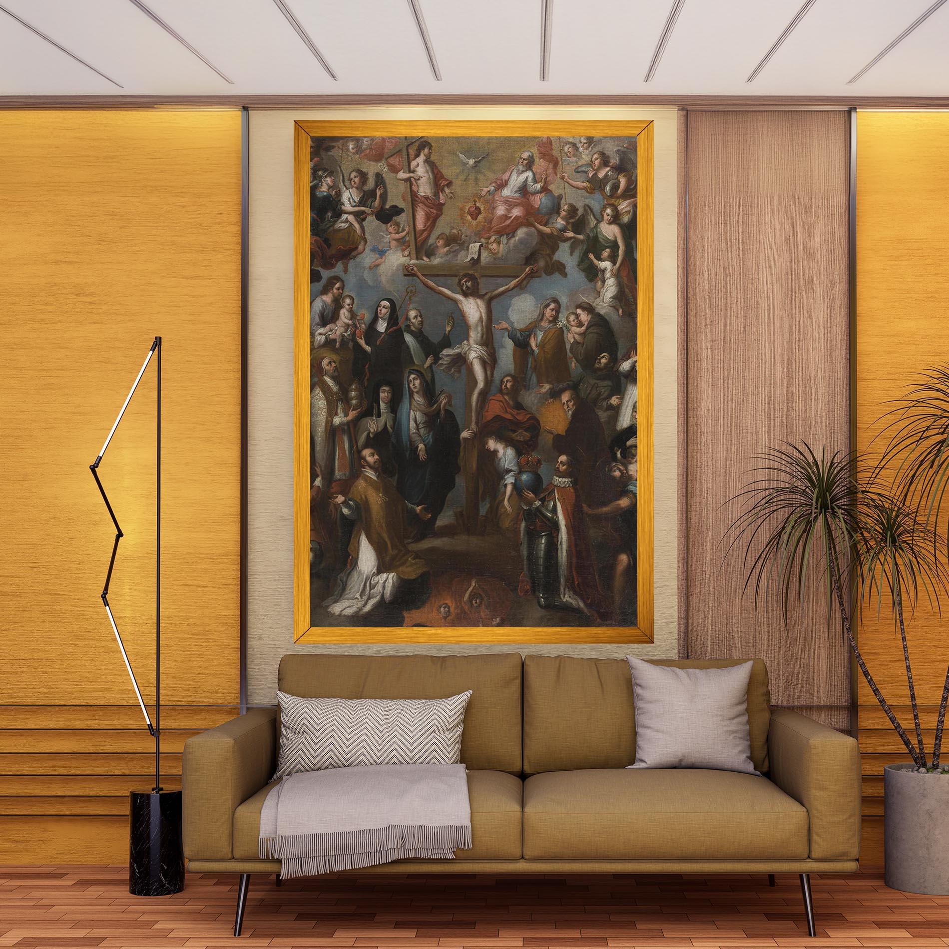 Tablou Canvas On The Cross mockup 9