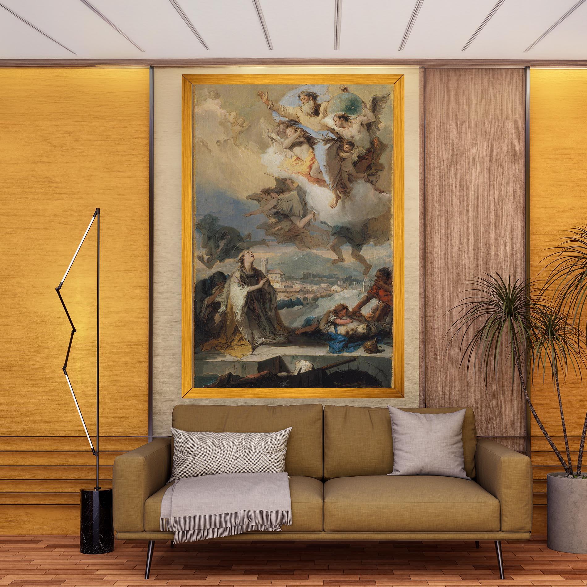 Tablou Canvas Sky Angel Art mockup 9