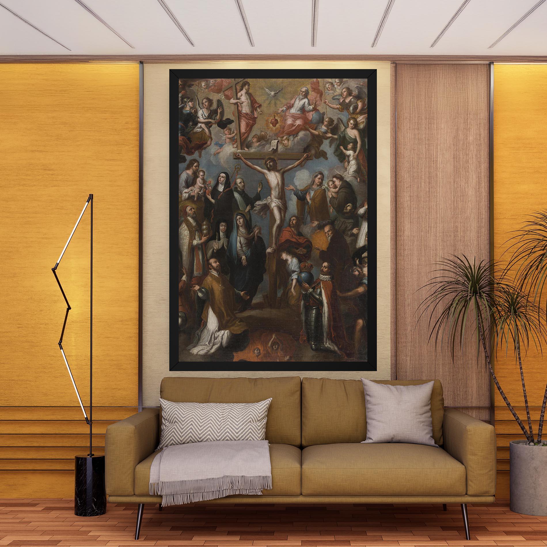 Tablou Canvas On The Cross mockup 9