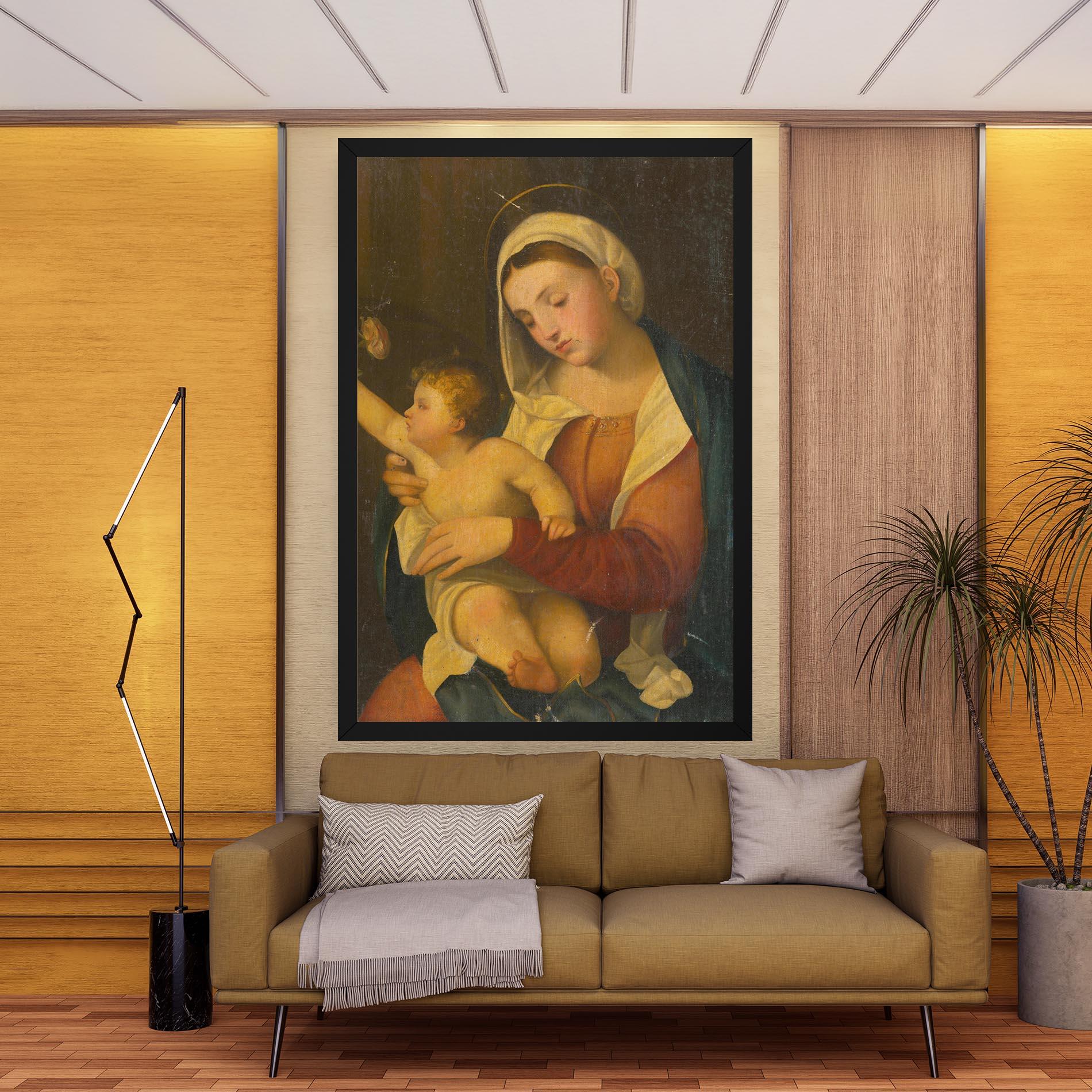 Tablou Canvas Yellow Light Baby mockup 9