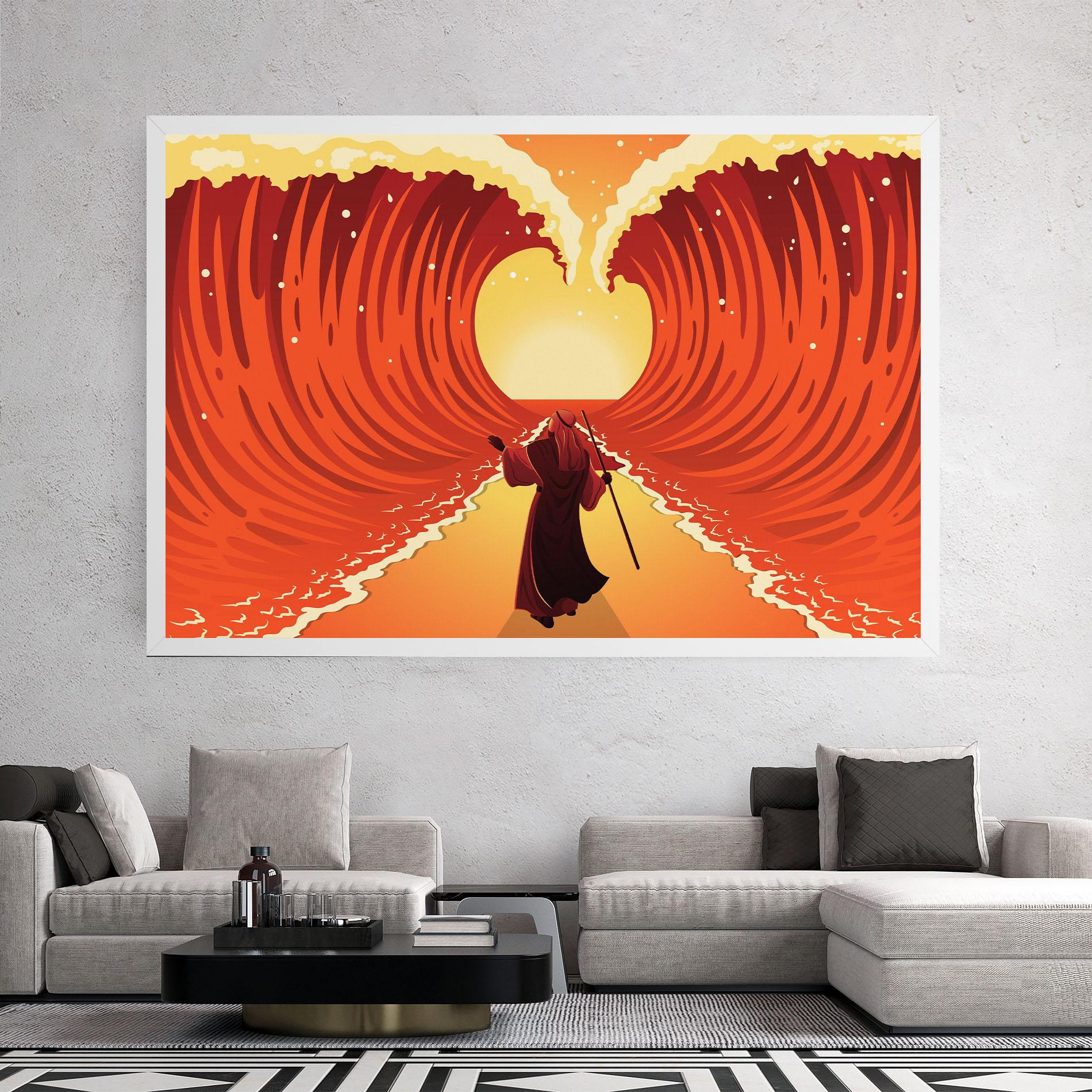 Tablou Canvas Moses mockup 2