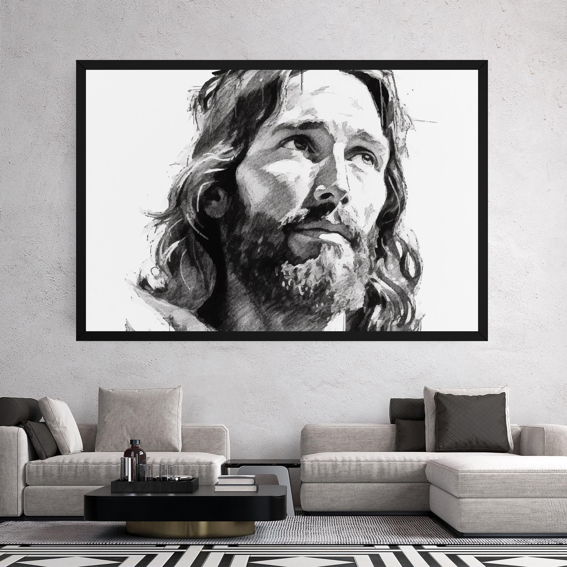 Jesus Drawing mockup 2