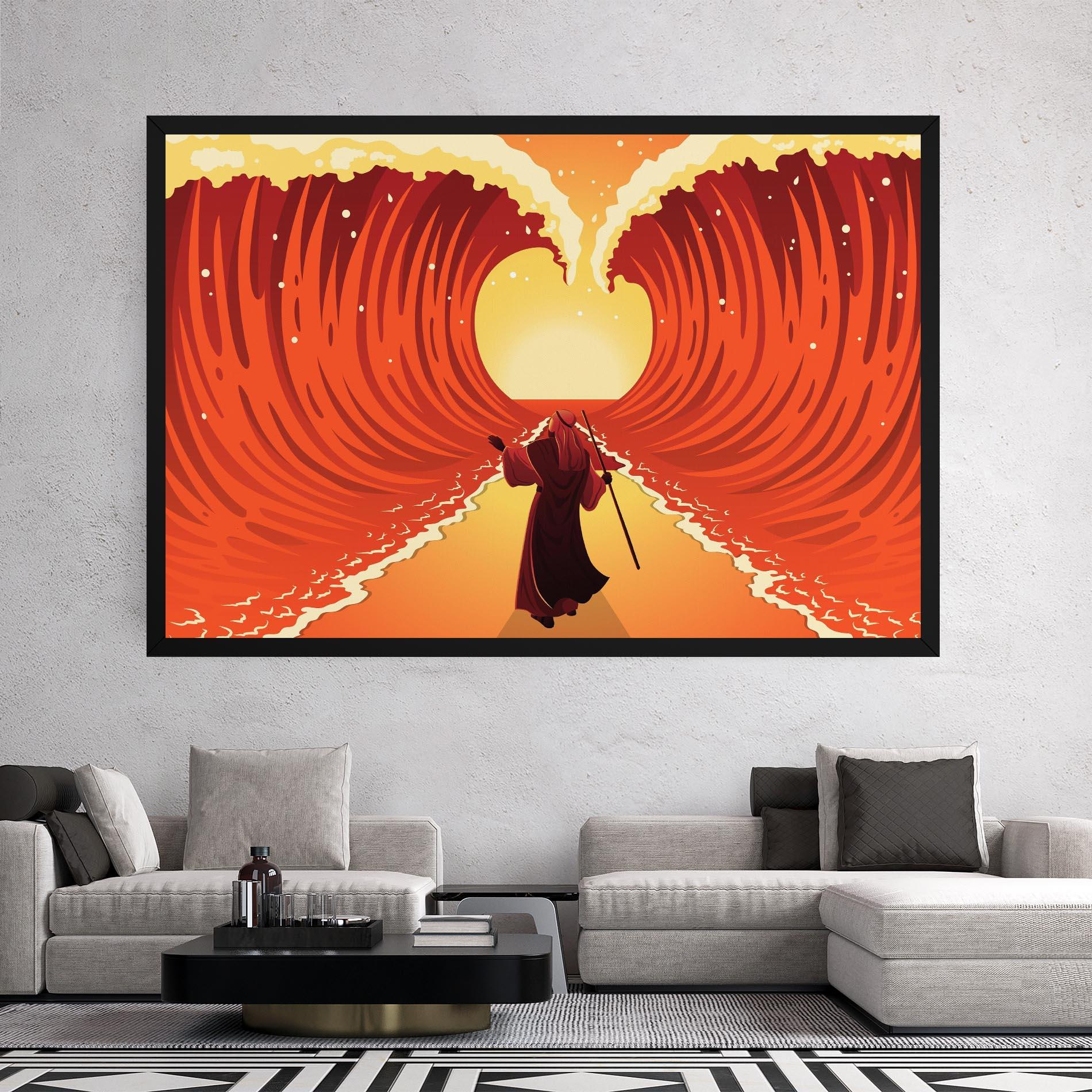 Tablou Canvas Moses mockup 2