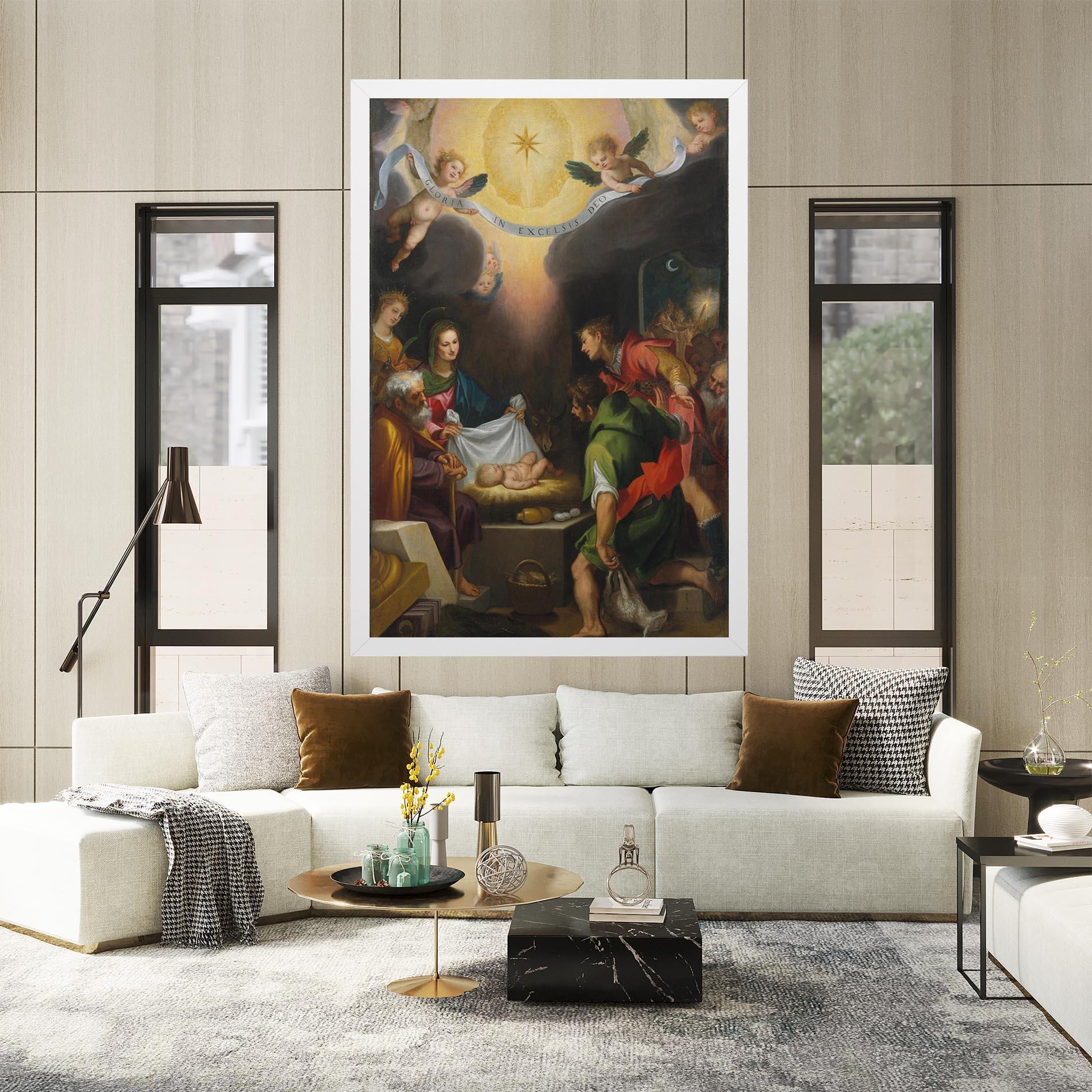 Tablou Canvas Religious Baby View mockup 2